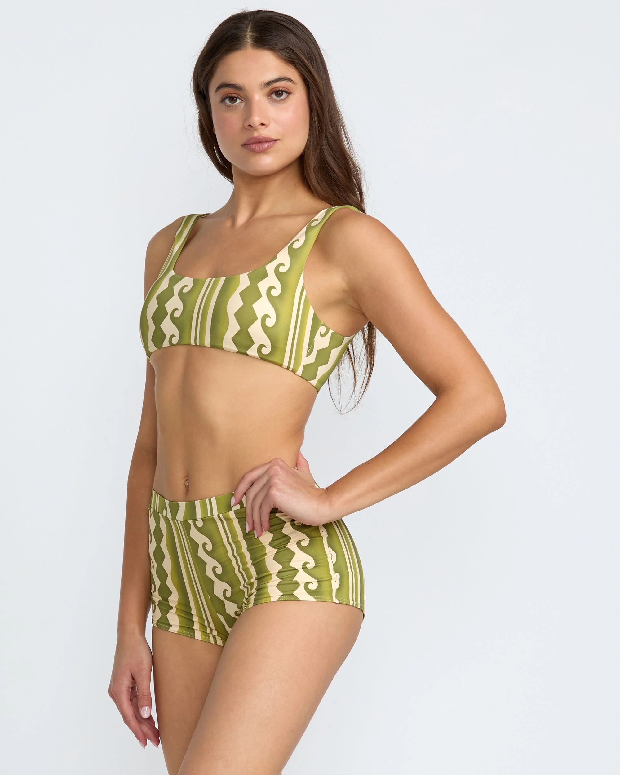 Beach Wave Lace Back Bralette Bikini Top - Image 6
