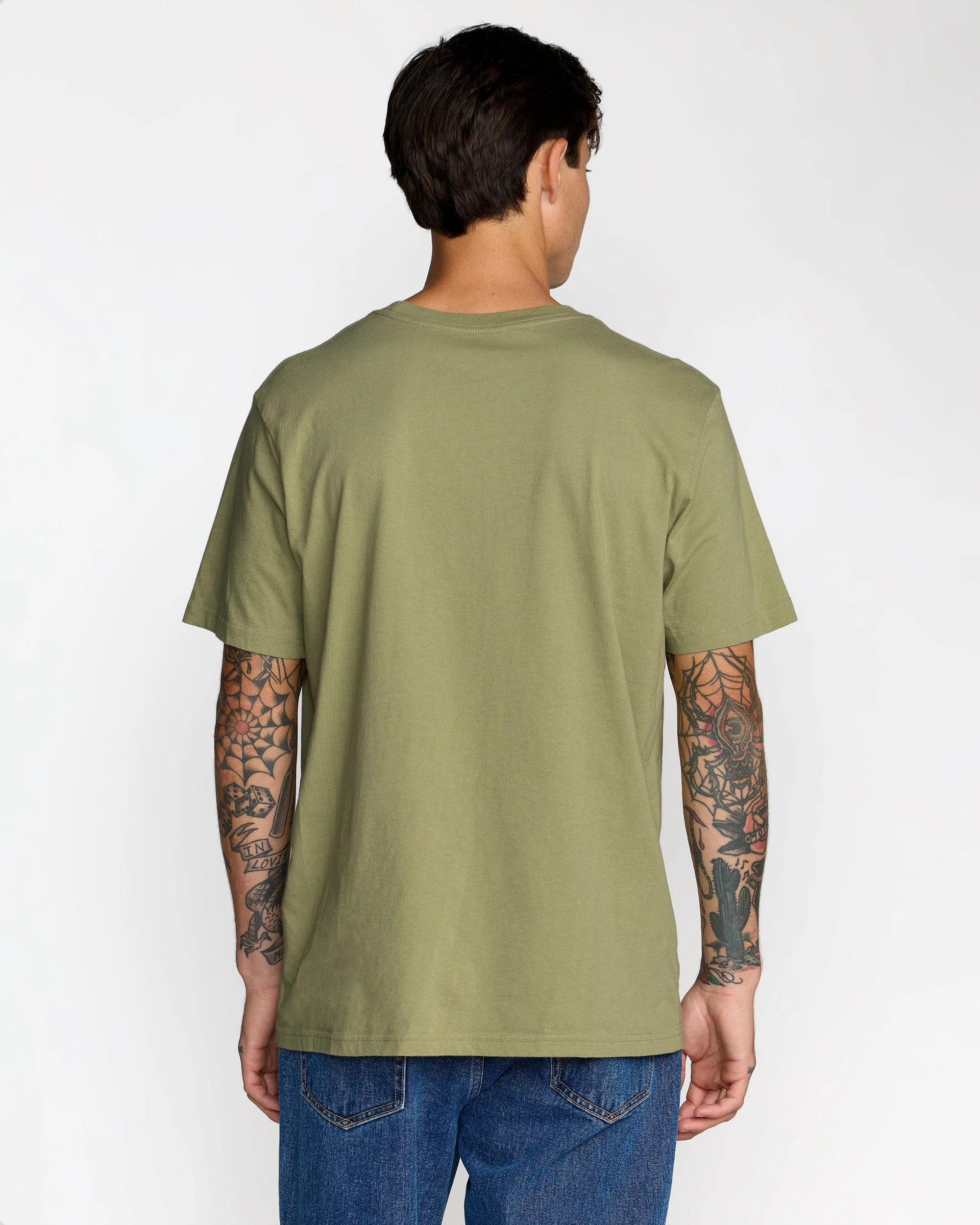 Big RVCA Glitch Short Sleeve Tee - Image 5