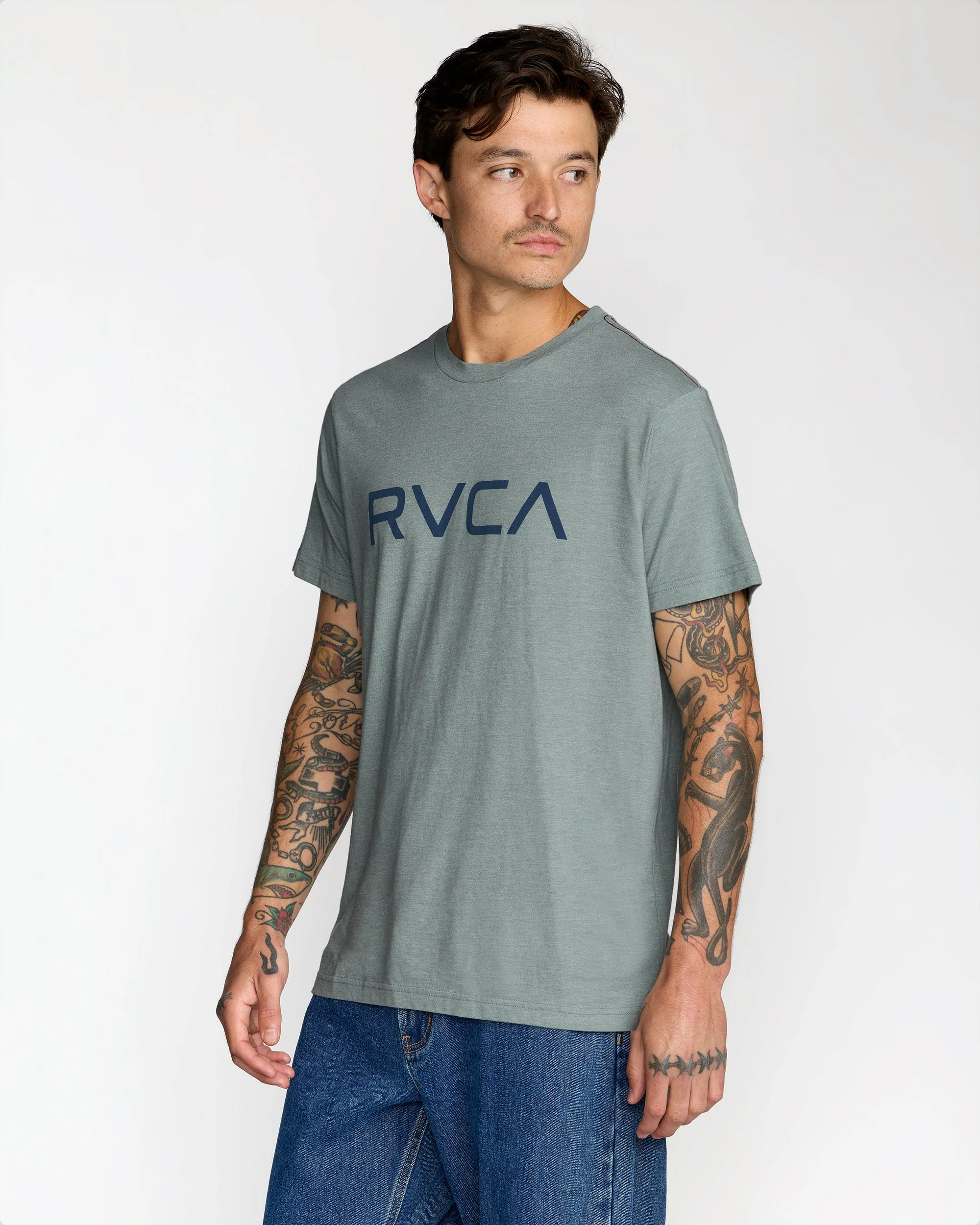 Big RVCA Short Sleeve Tee - Image 3