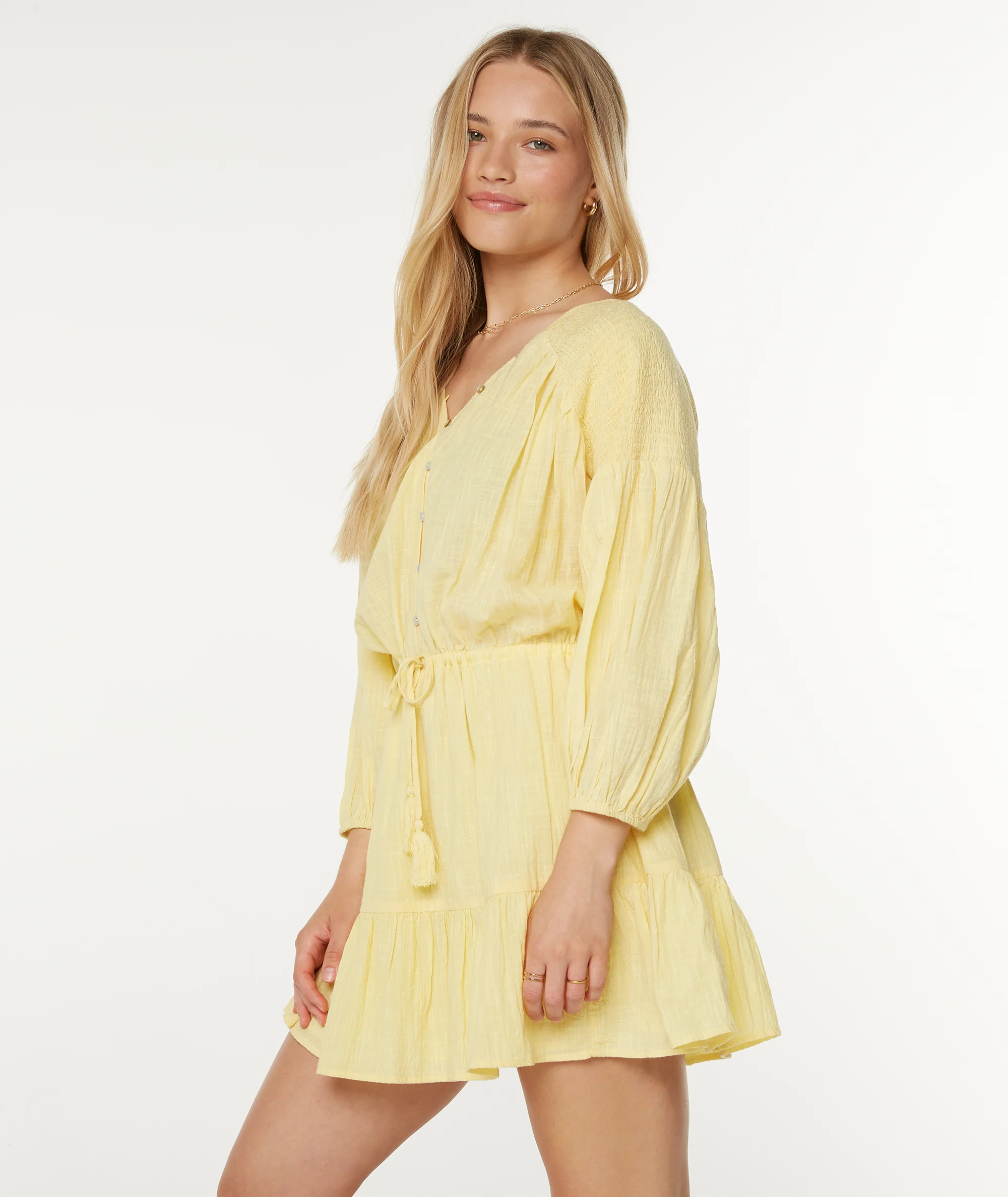 Bright Lotus Mini Dress - Image 6