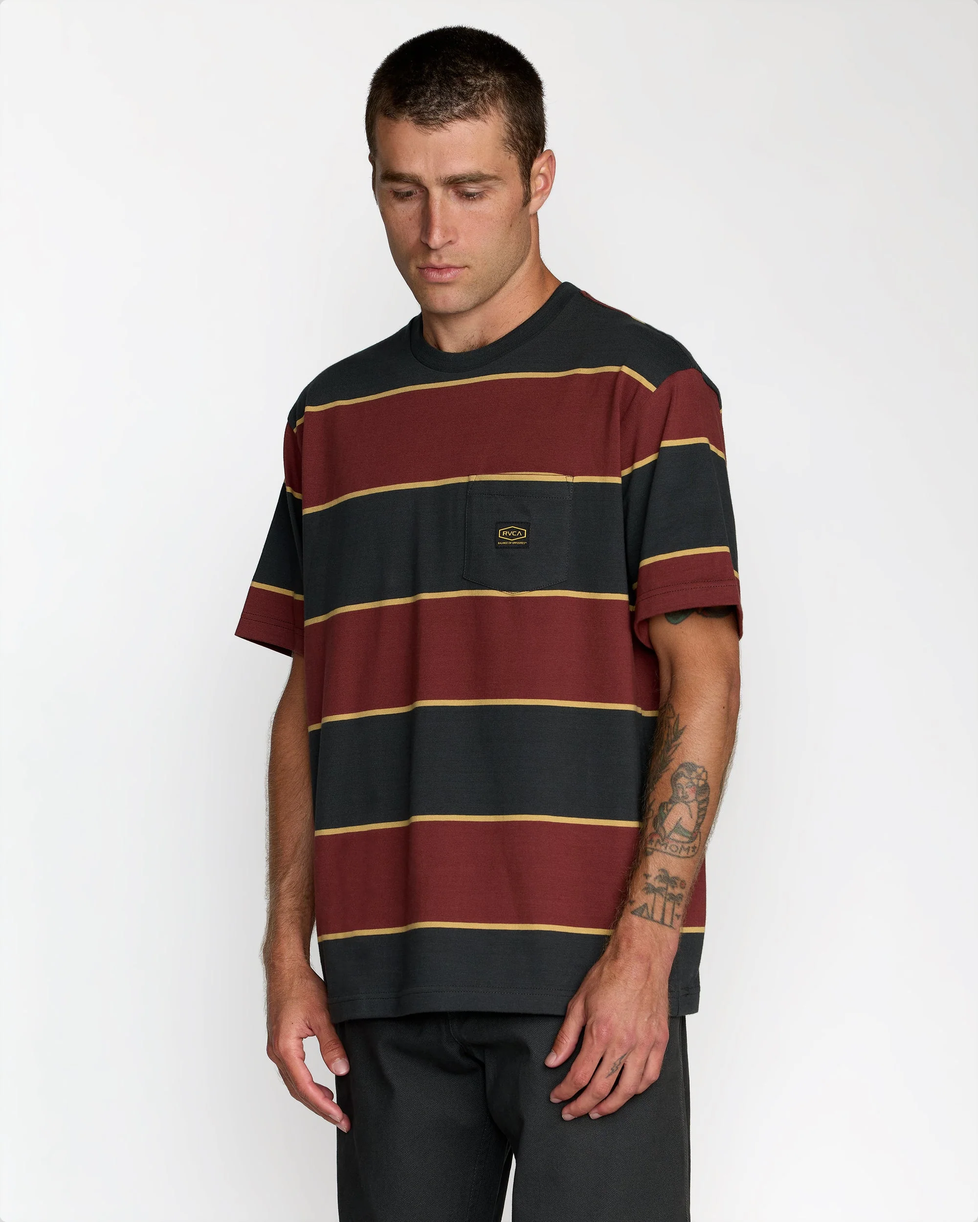 Dayshift Stripe Short Sleeve Tee - Image 3