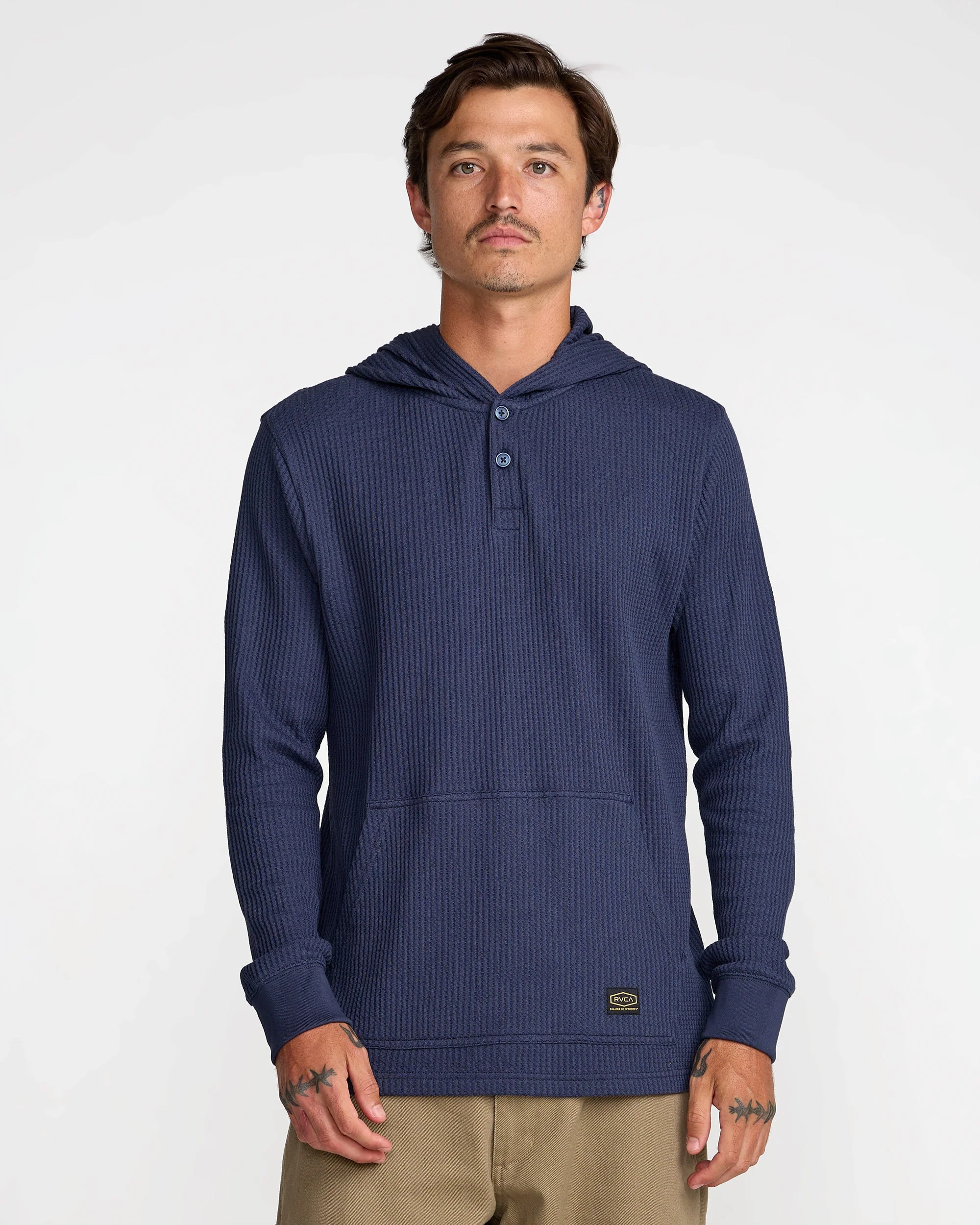 Dayshift Thermal Hooded Henley - Image 2