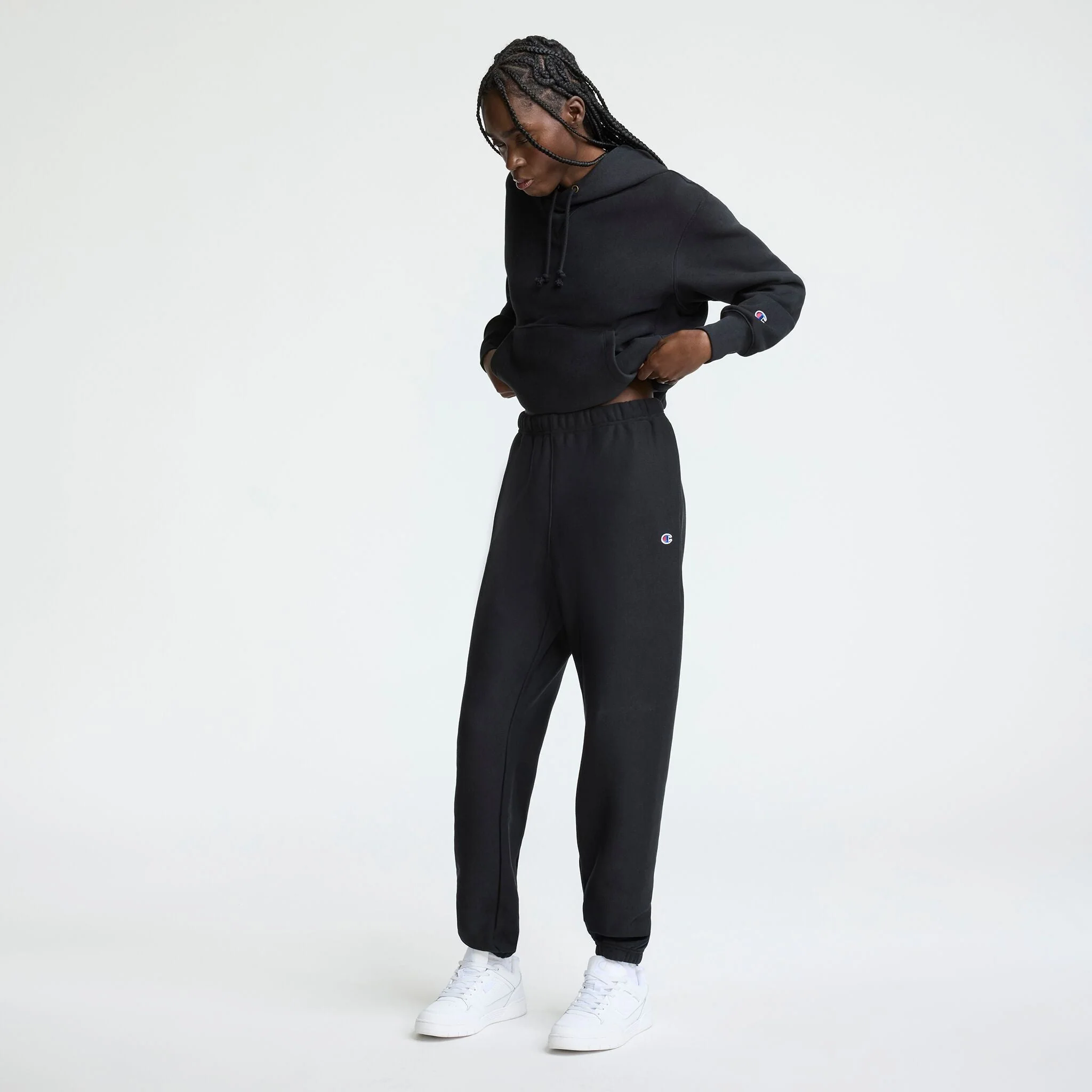 Essentials Reverse Weave Cinched Bottom - Image 5