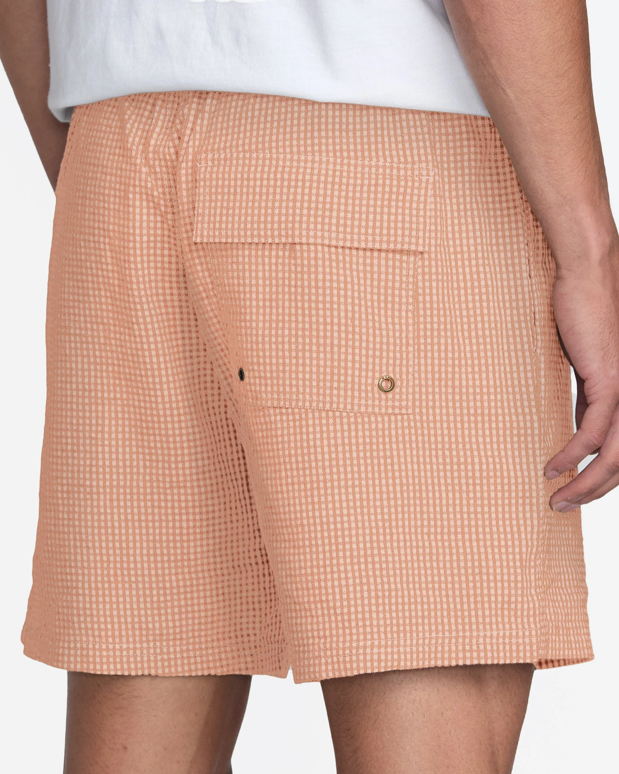 Exotica Seersucker Elastic 17" Short - Image 3