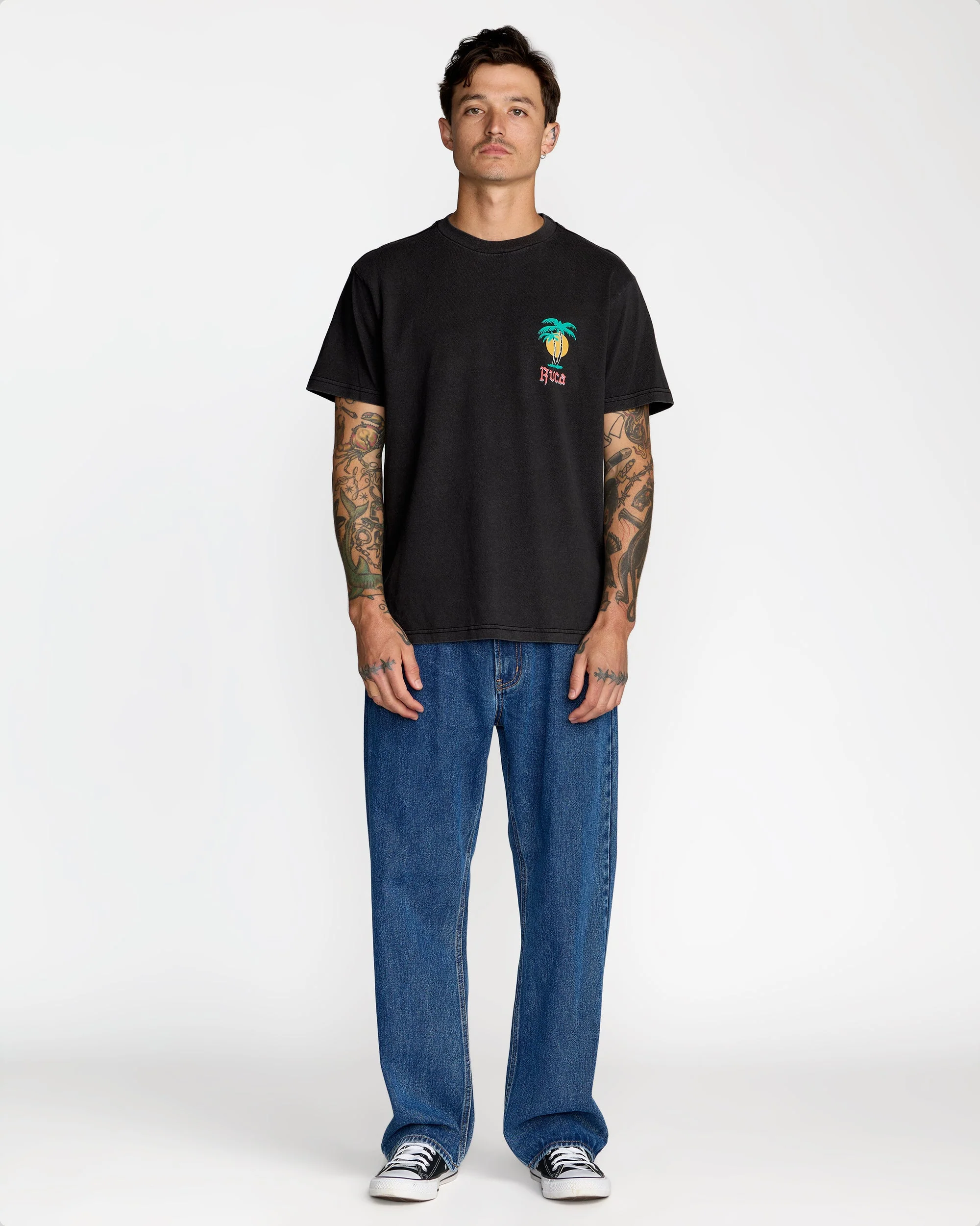 Frond Mural Short Sleeve Tee - Image 7