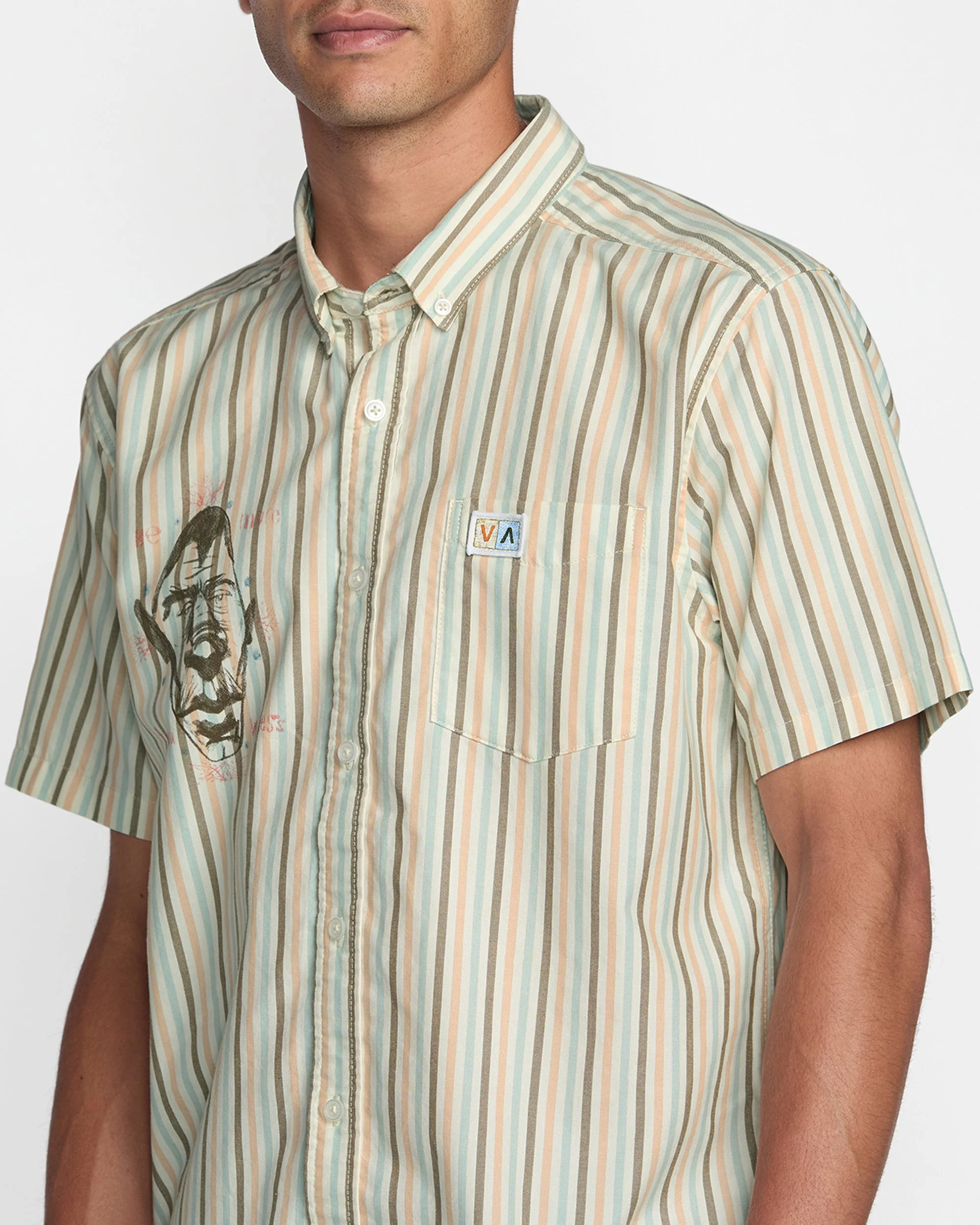 Jacobs Archive Stripe Short Sleeve Shirt - Image 4