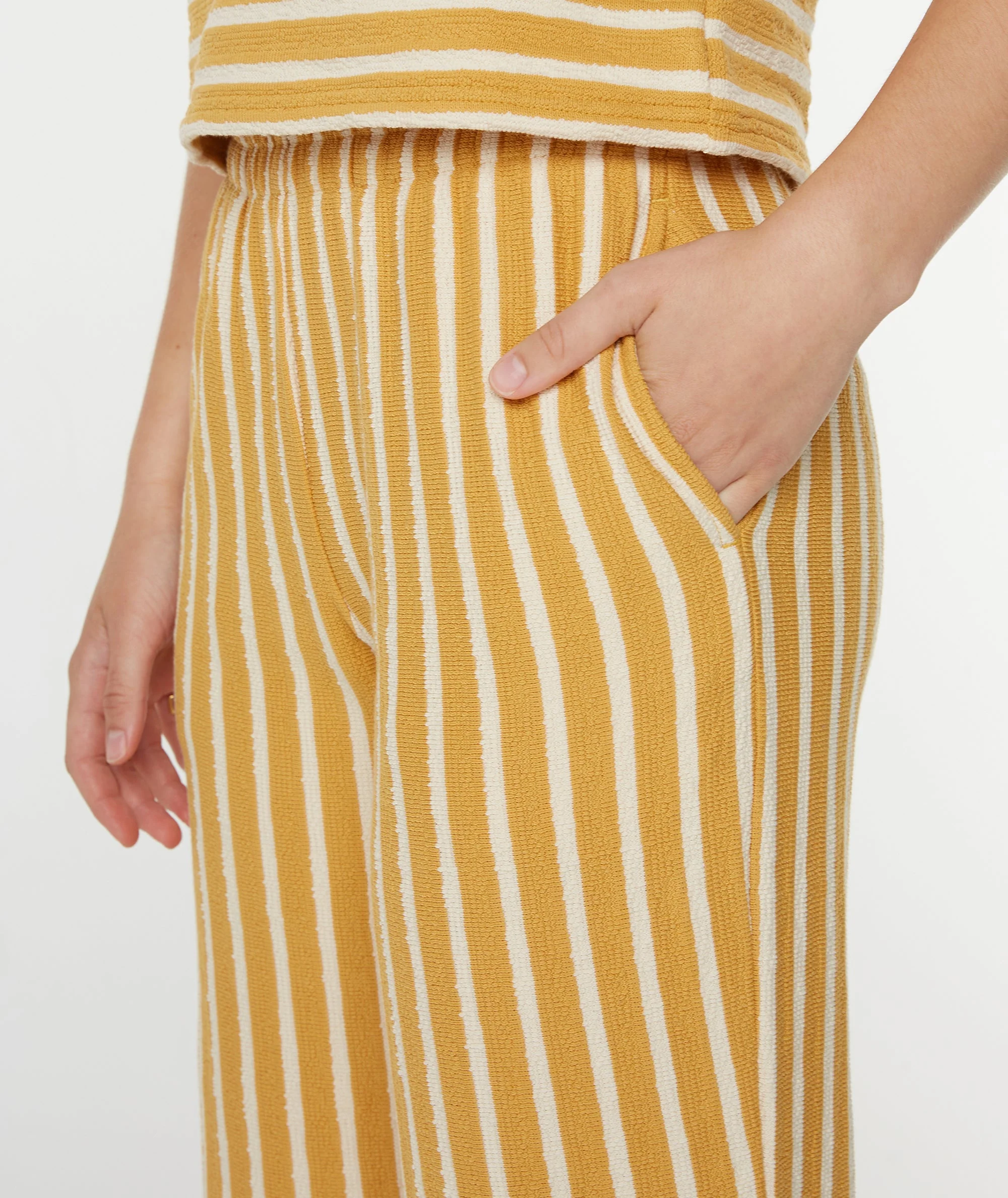 Java Stripe Cropped Pant - Image 4