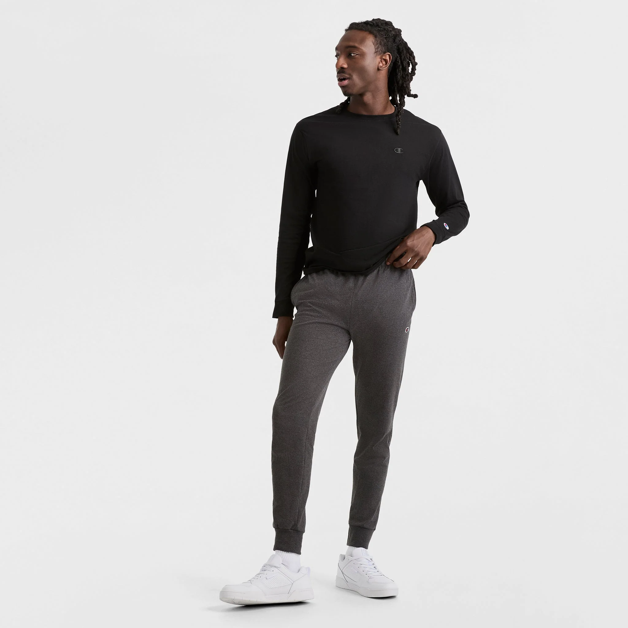 Lightweight Lounge Joggers, C Logo - Image 4