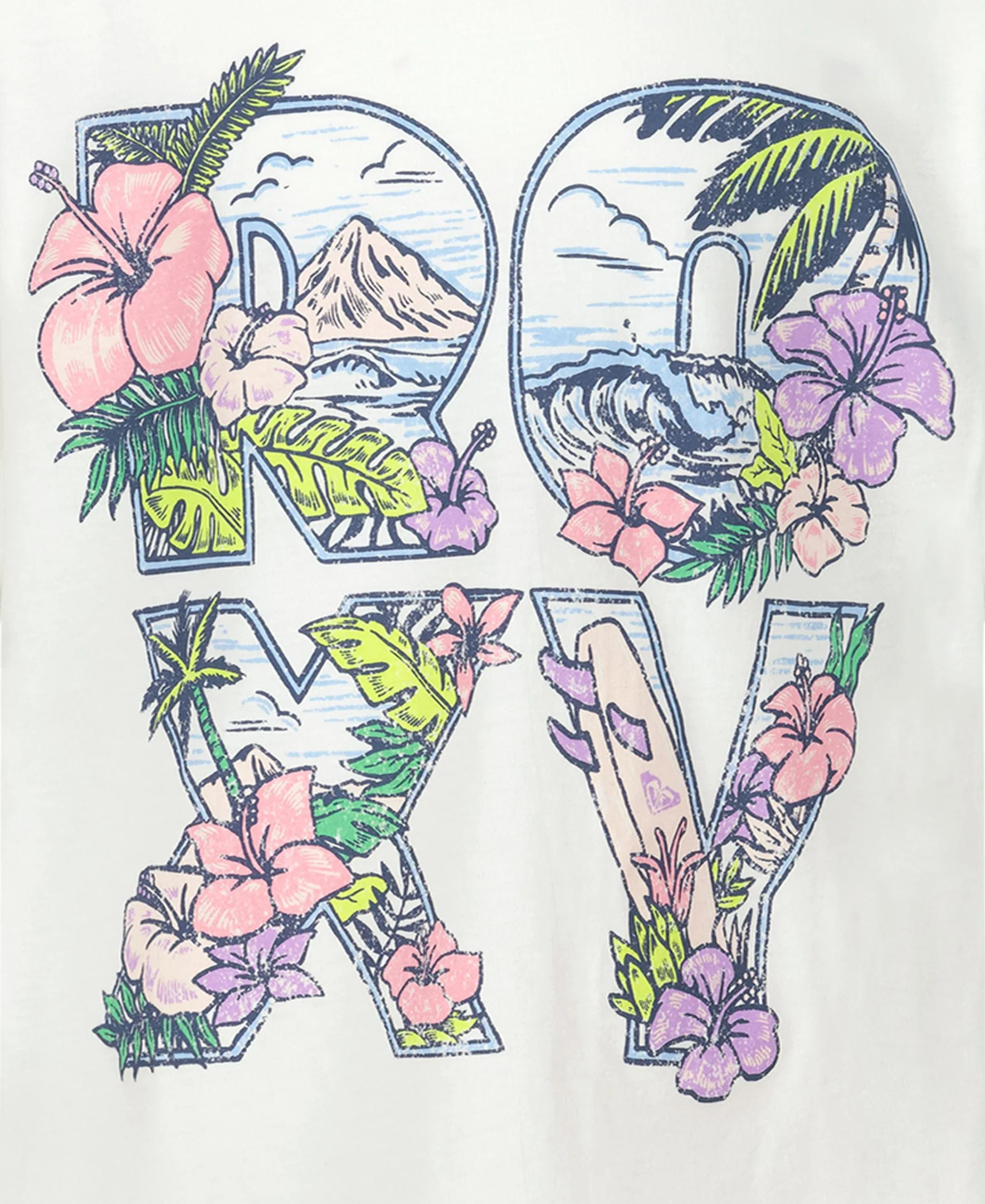 Little Girls' Paradisus Oversized Tee - Image 2