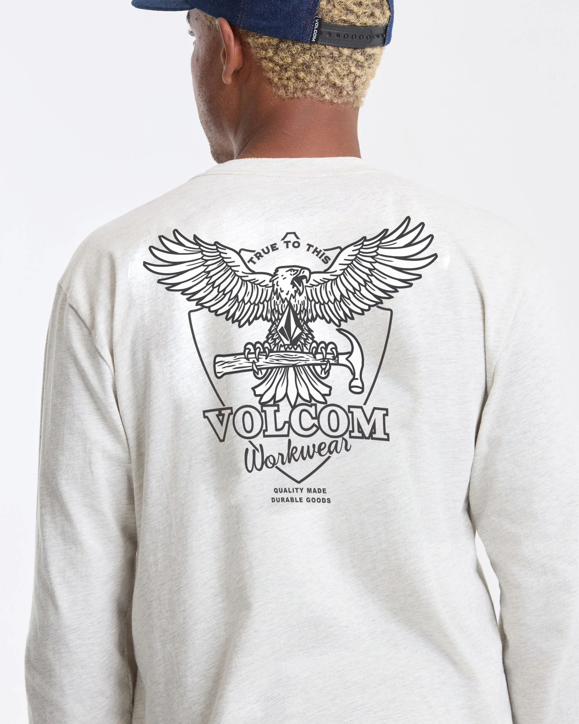Men's Hammered Long Sleeve Tee - Image 4