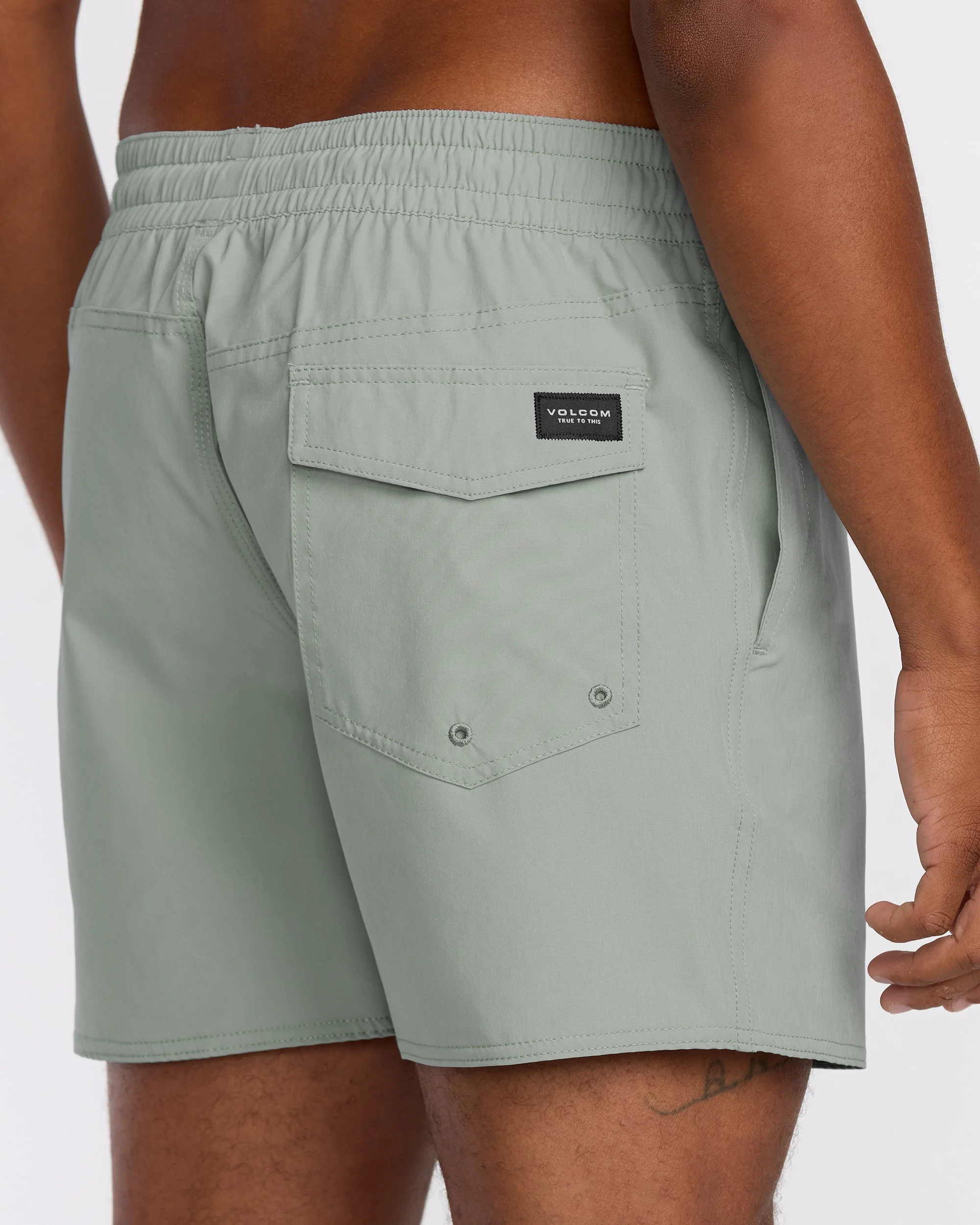 Men's Lido Solid 16" Trunks - Image 2