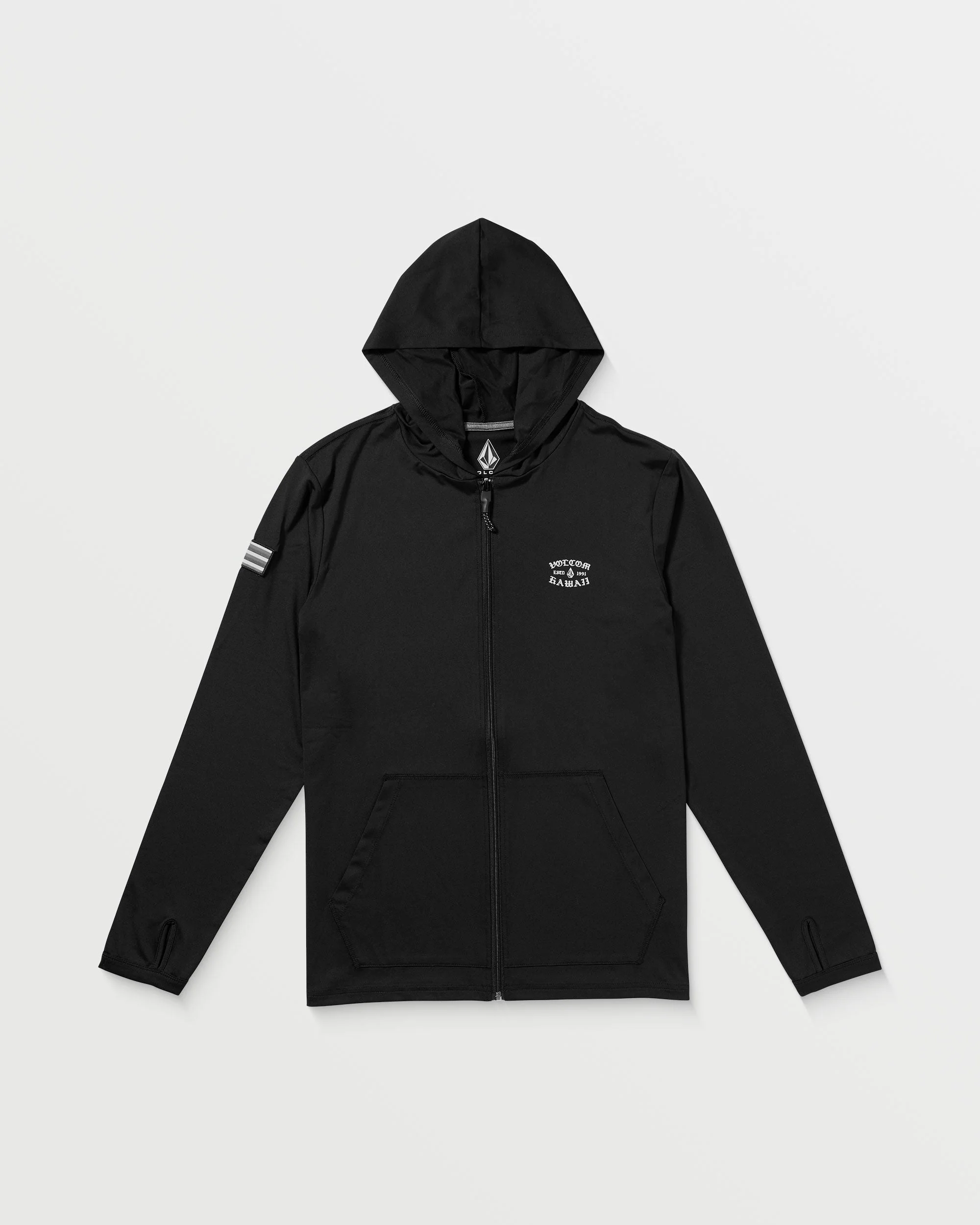Men's Loose Hood Long Sleeve Surf Tee