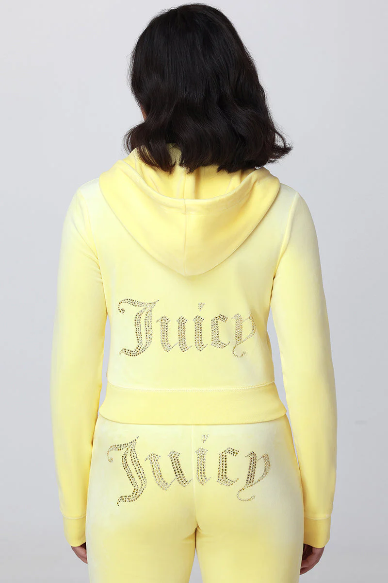 OG Big Bling Velour Hoodie - Image 2