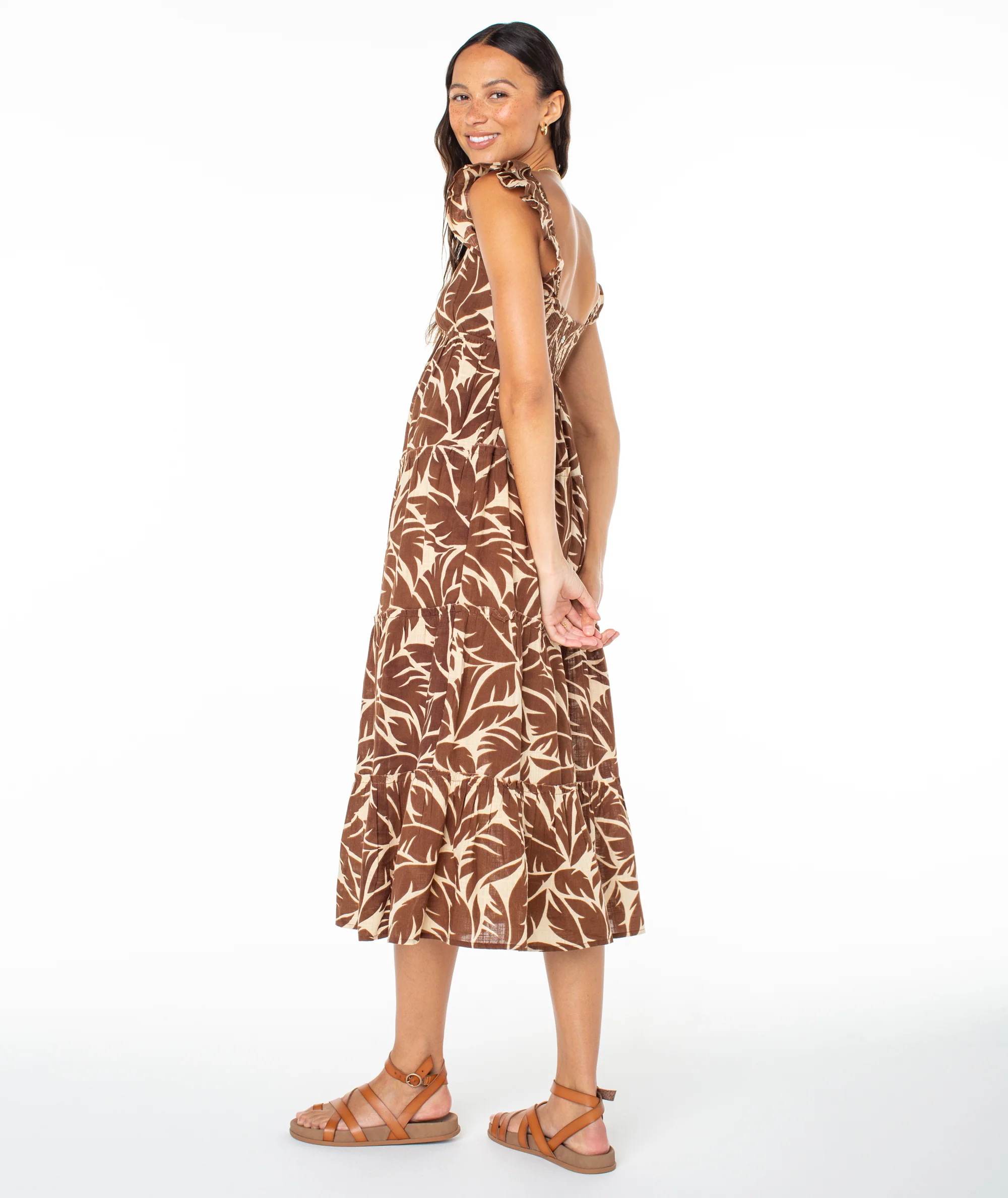Palmy Days Midi Dress - Image 4