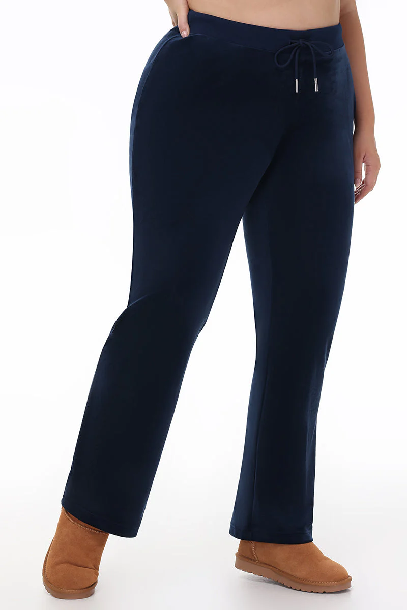 Plus-Size OG Big Bling Velour Track Pants - Image 3