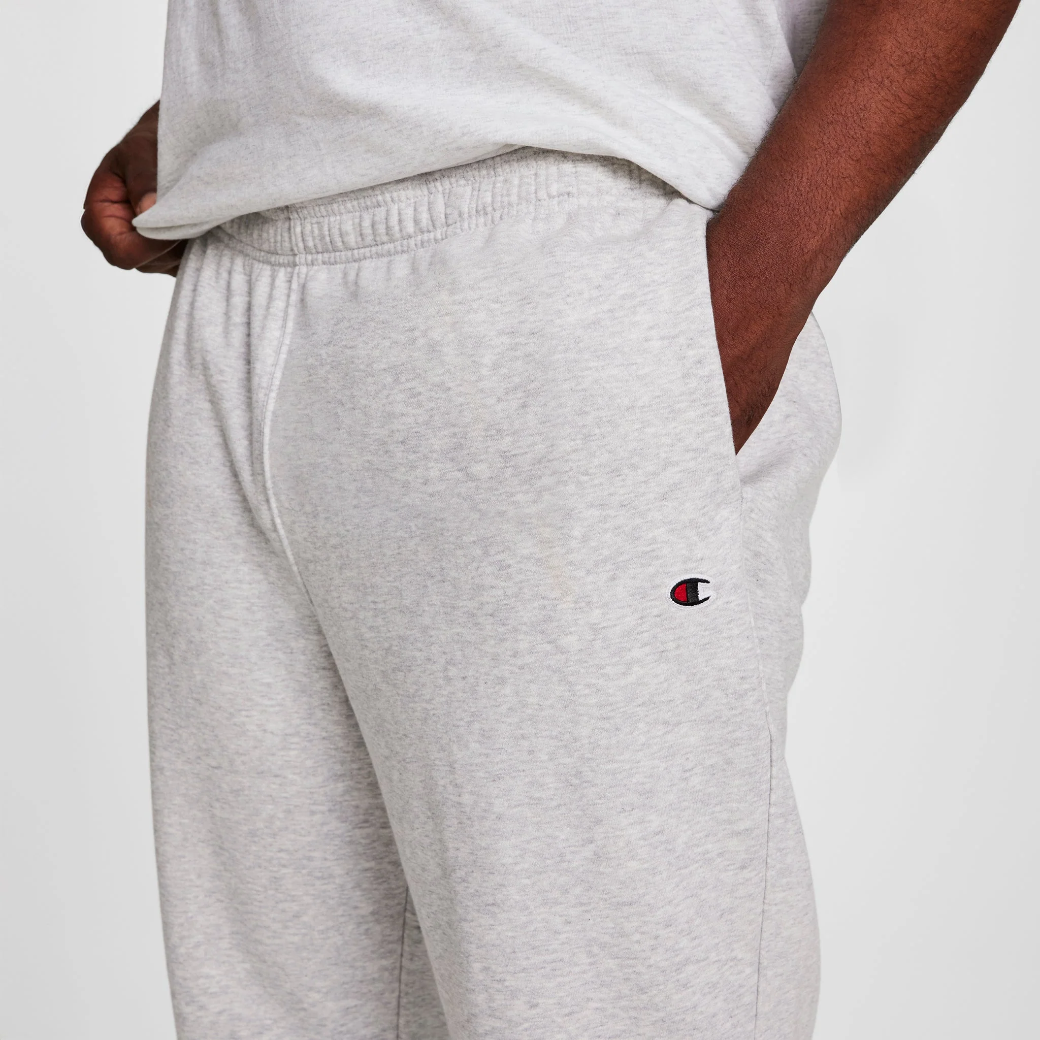 Powerblend Sweatpants, Cinched Bottom, C Logo - Big & Tall - Image 4