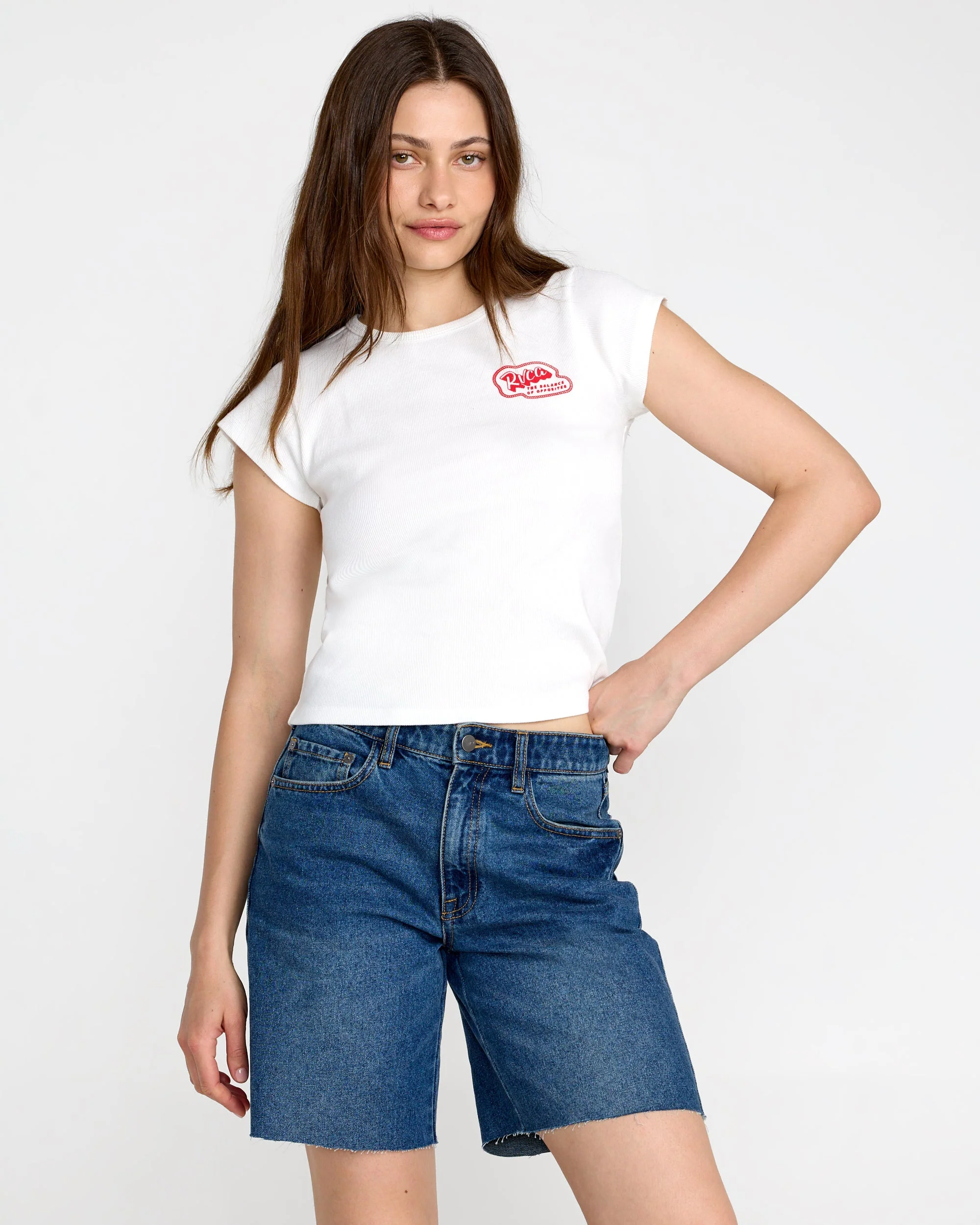 Ribbed Slim Tee - Image 2