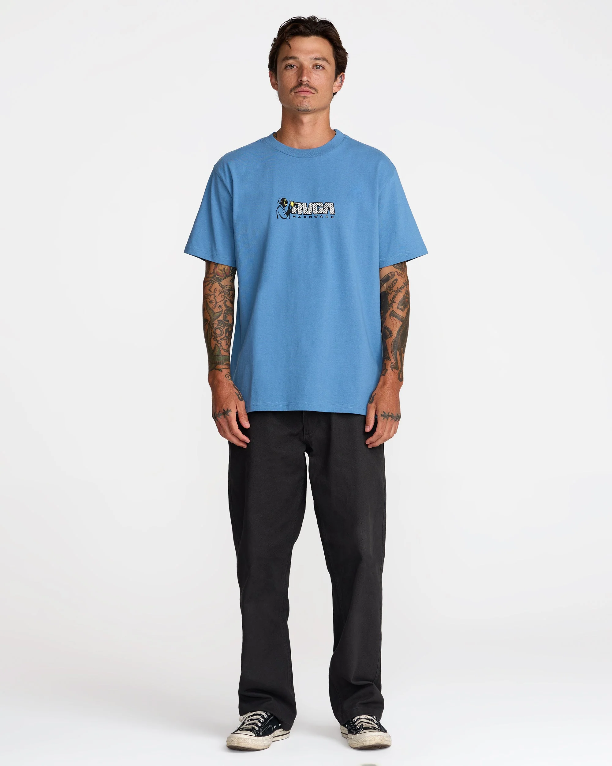 RVCA Hardware Short Sleeve Tee - Image 6