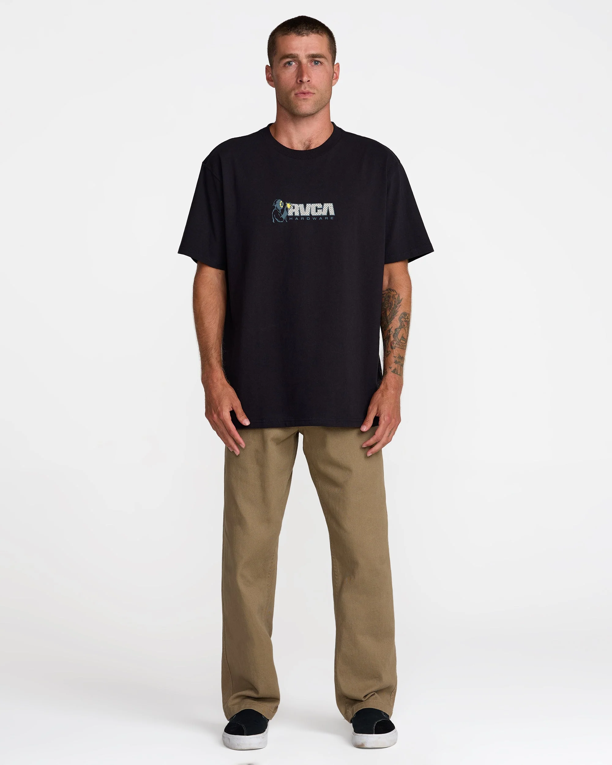RVCA Hardware Short Sleeve Tee - Image 5