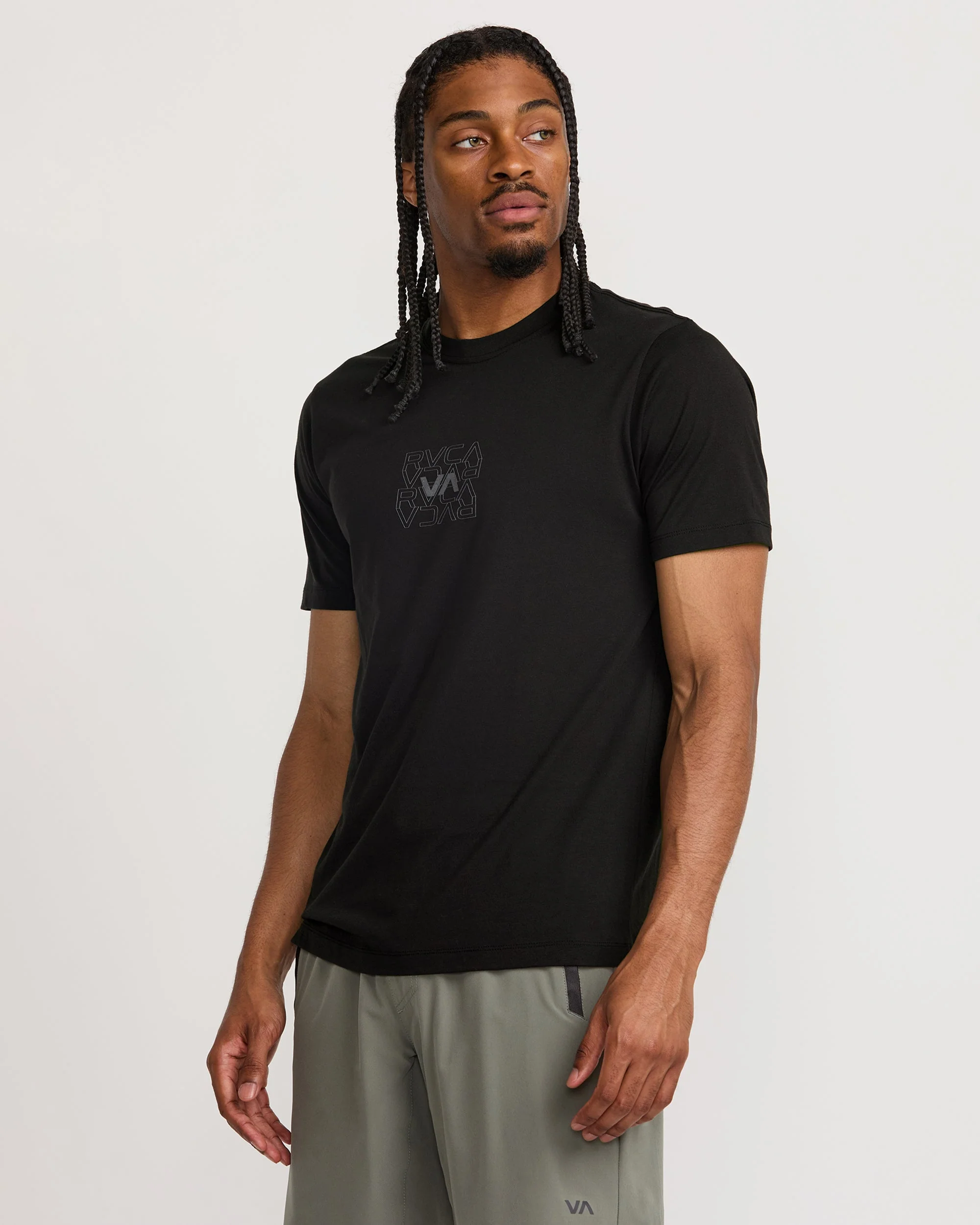 RVCA Pin Flip Short Sleeve Tee - Image 3