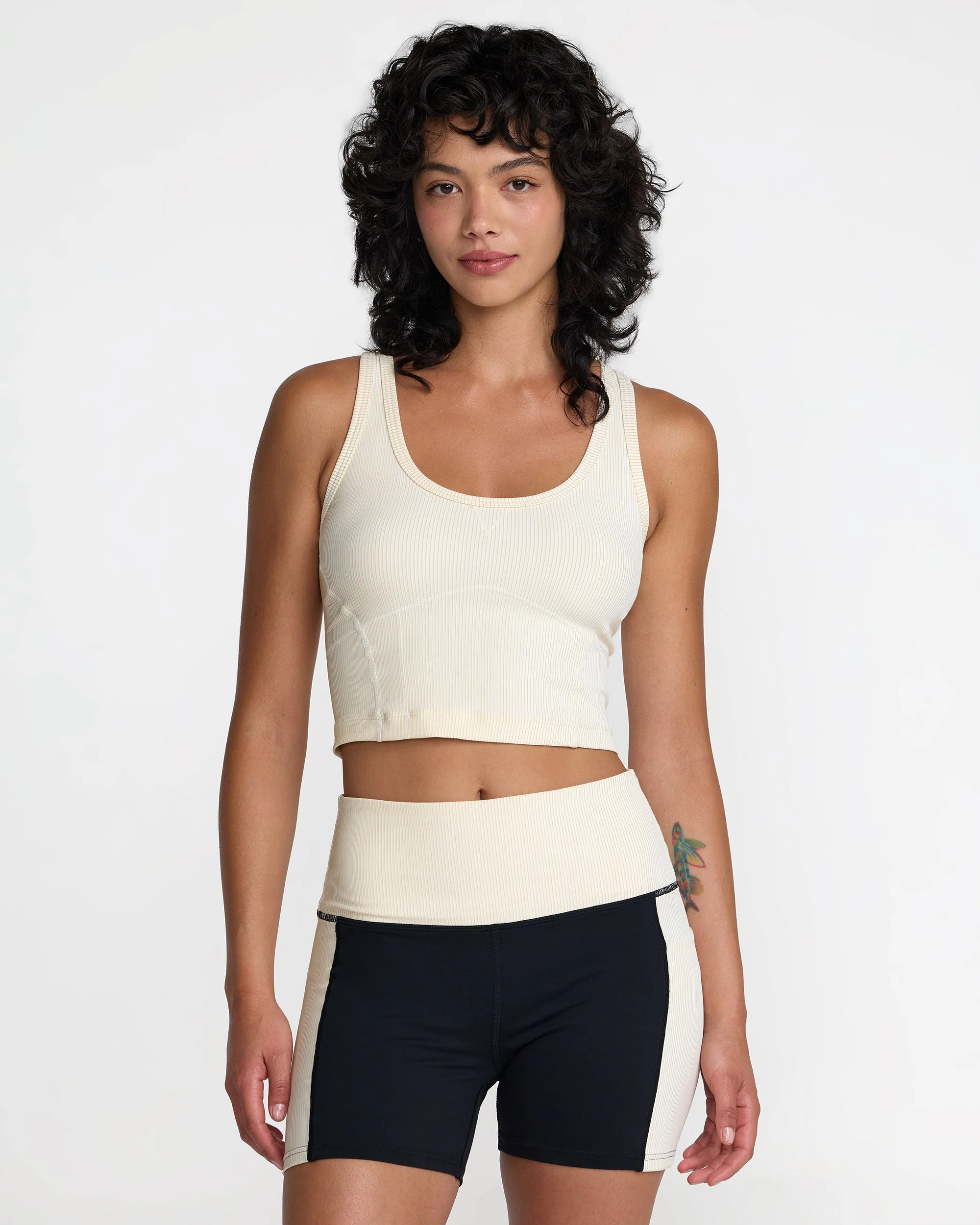 Scoop Neck Long Line Bra - Image 3