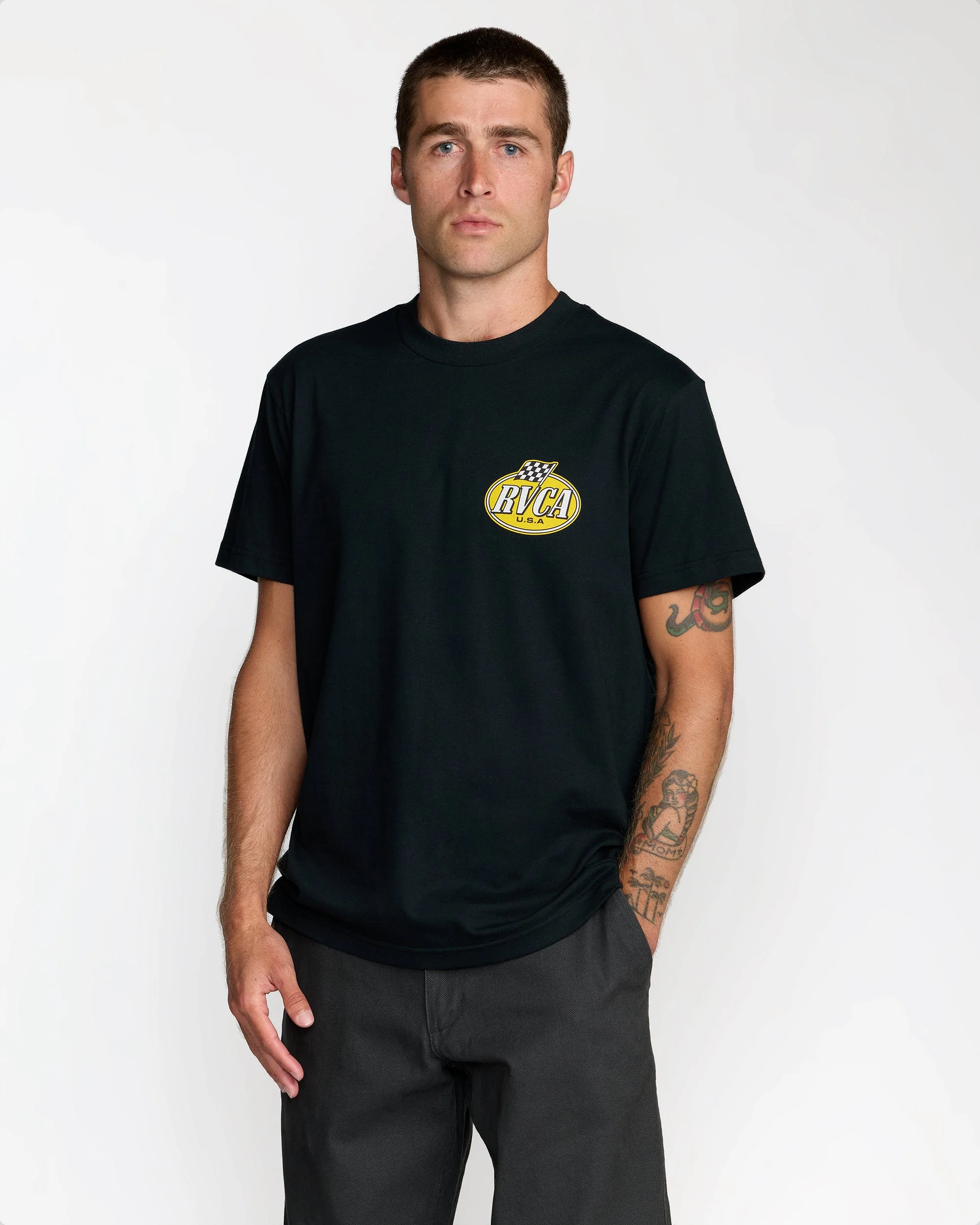 Speed Check Short Sleeve Tee - Image 3
