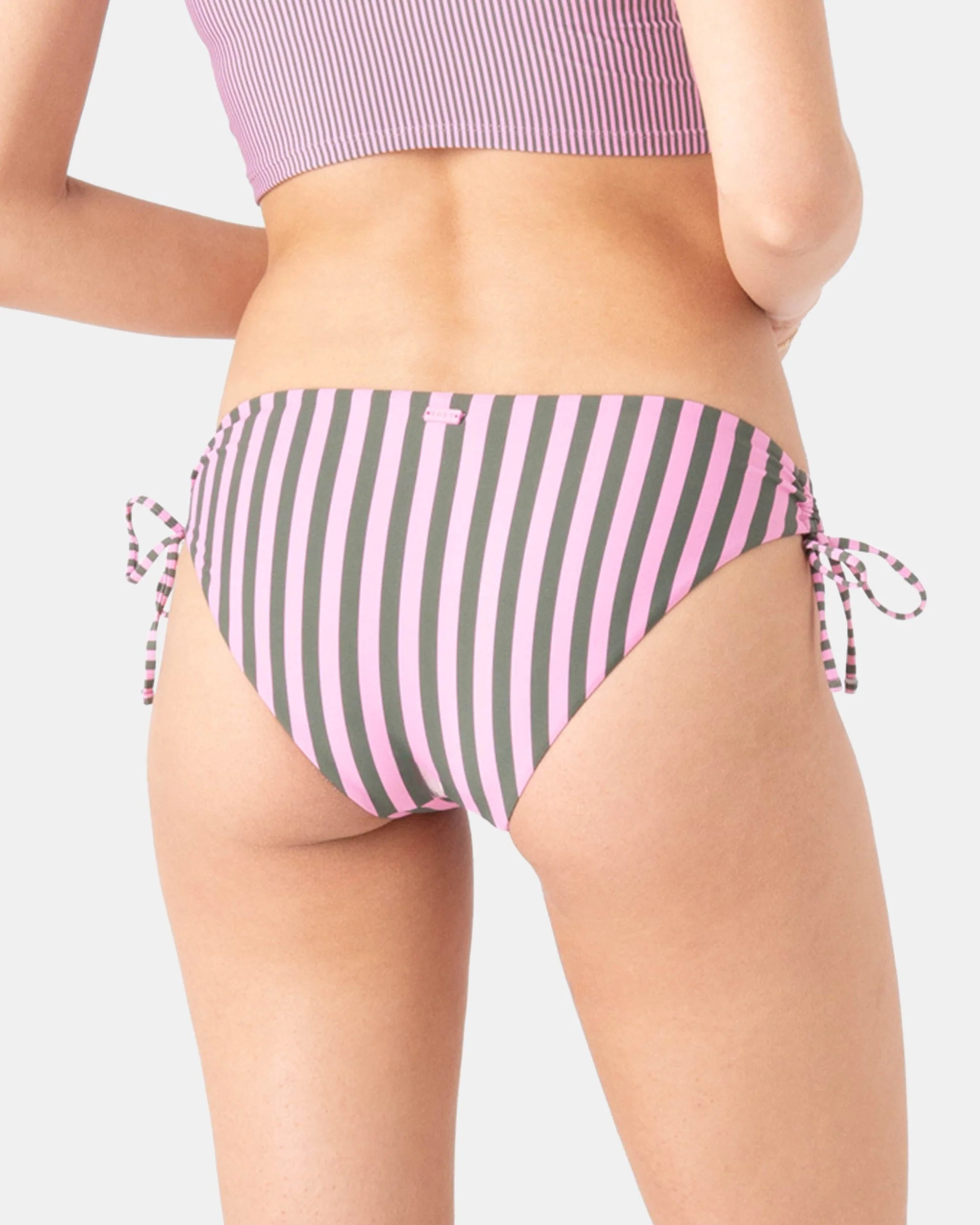 Stripe Out Lace Hipster Full Bikini Bottom - Image 2