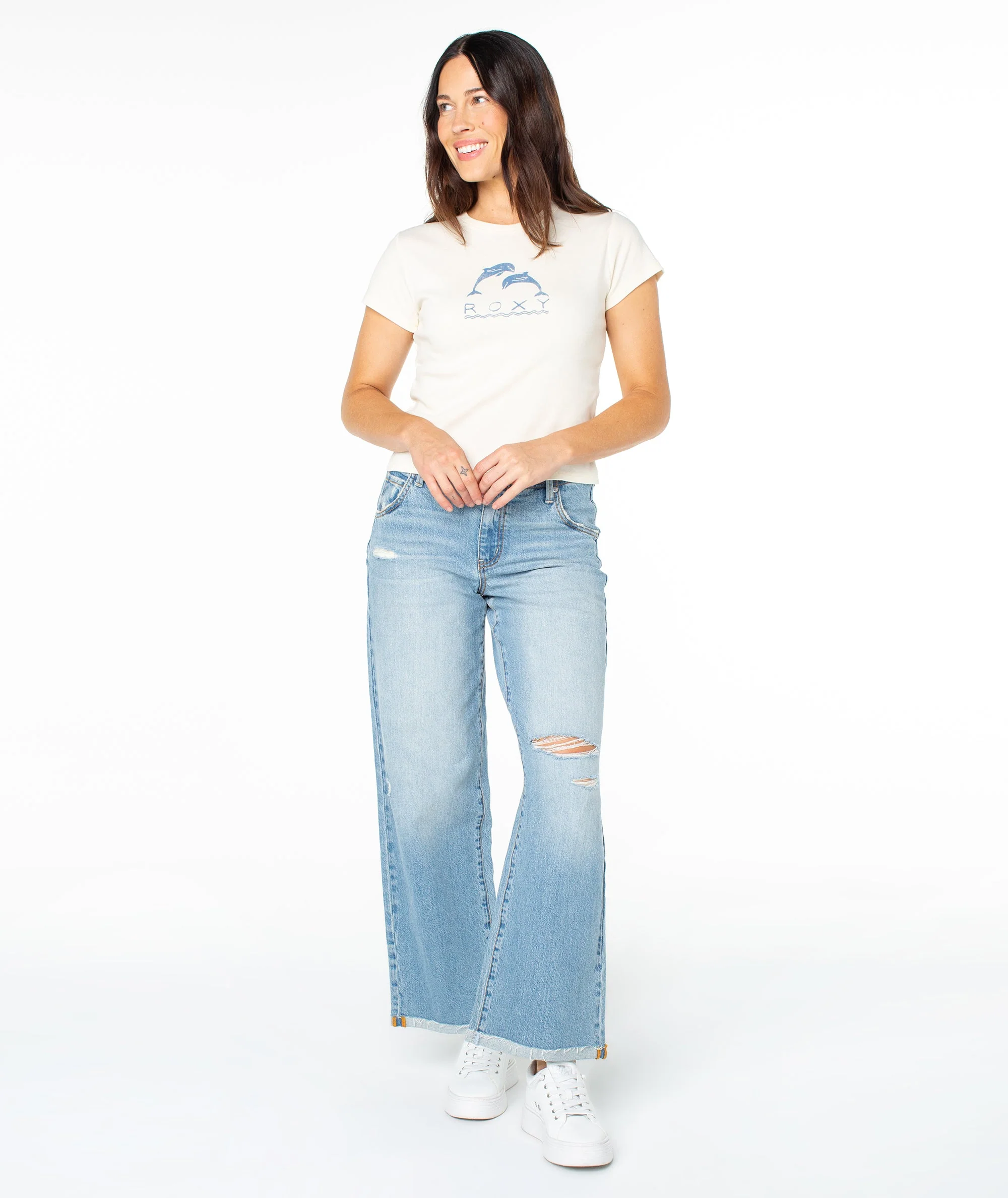 Sunset Dreams 90's Baby Tee - Image 6