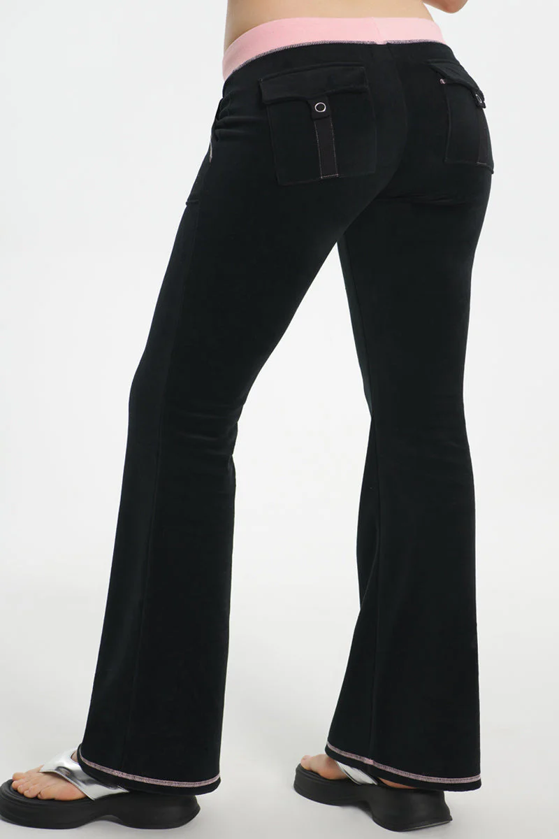 Sweetheart Cotton Velour Track Pants - Image 2