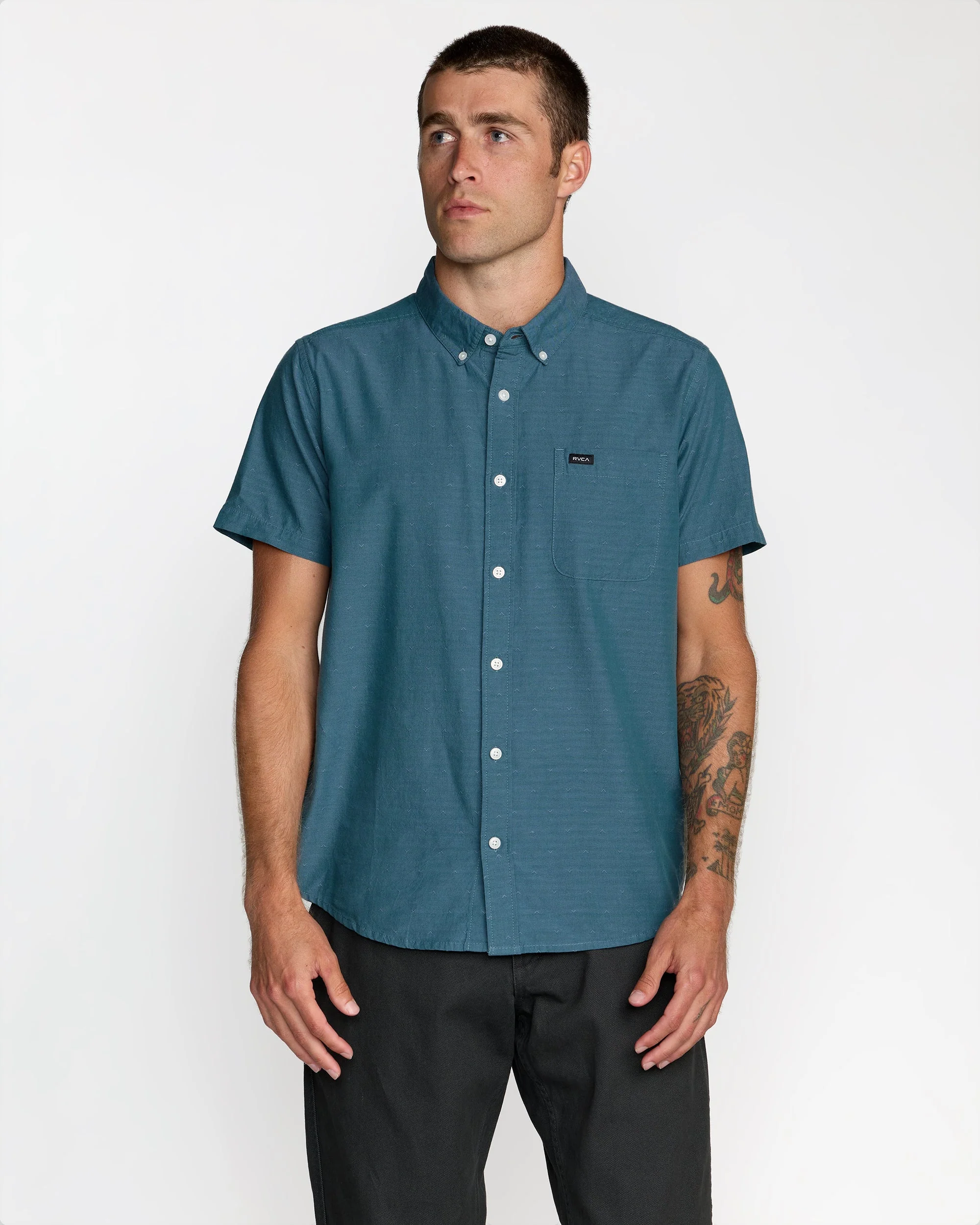 That'll Do Dobby Short Sleeve Shirt - Image 6
