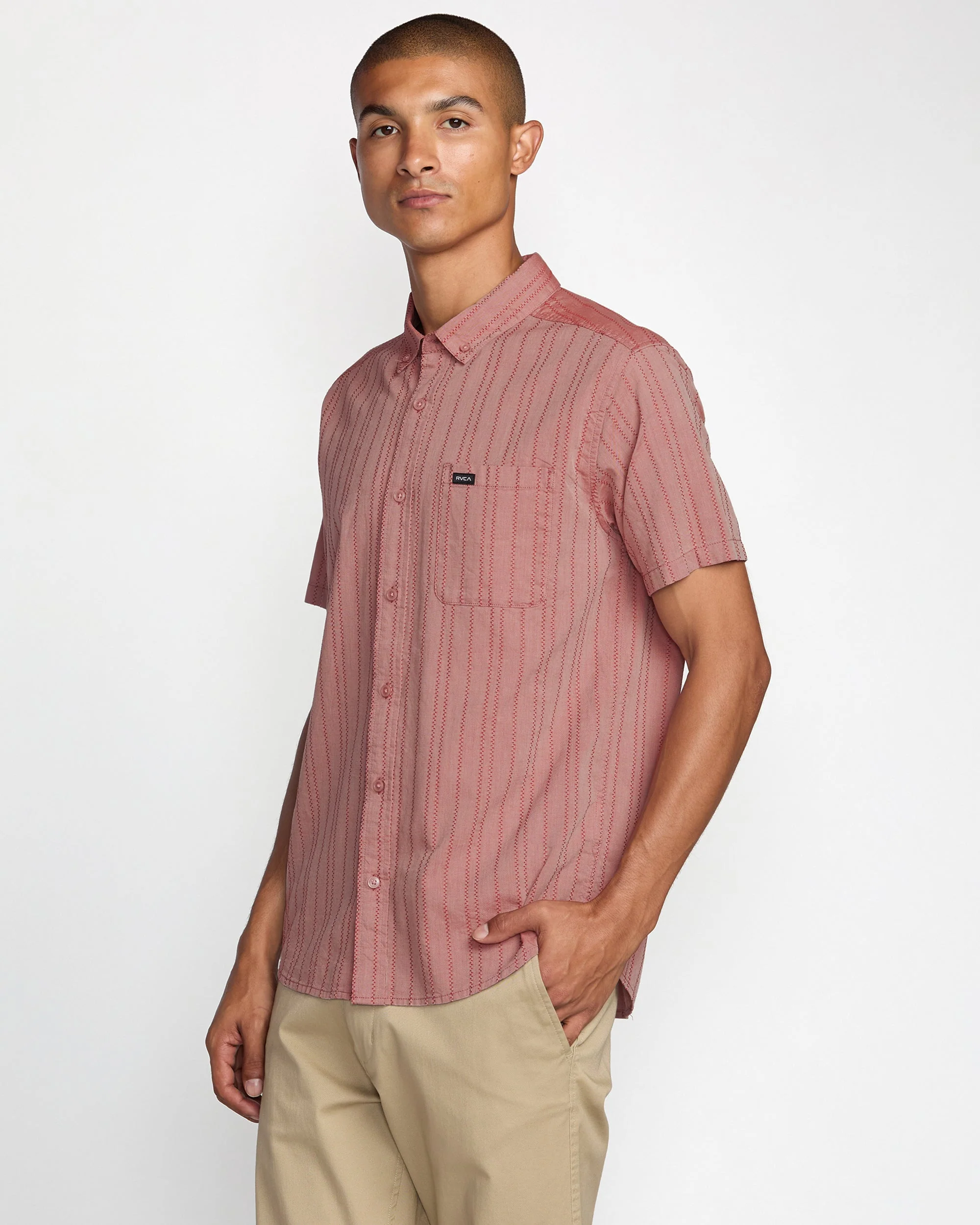 That'll Do Stripe Short Sleeve Shirt - Image 5