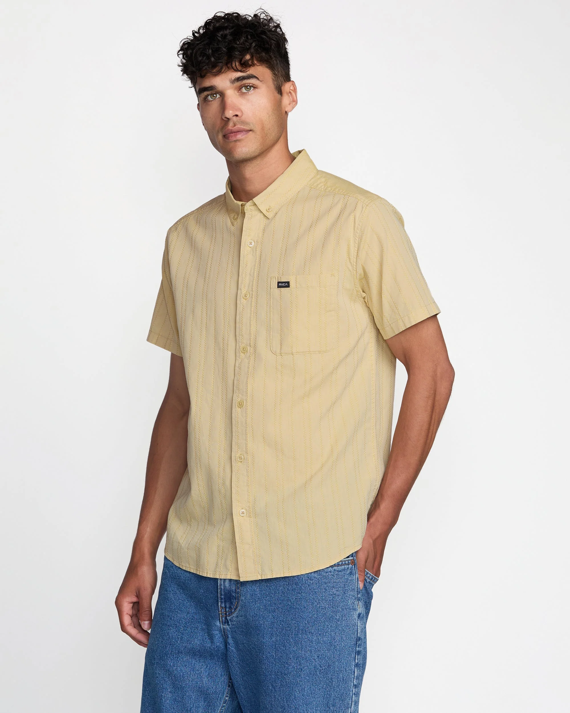 That'll Do Stripe Short Sleeve Shirt - Image 4