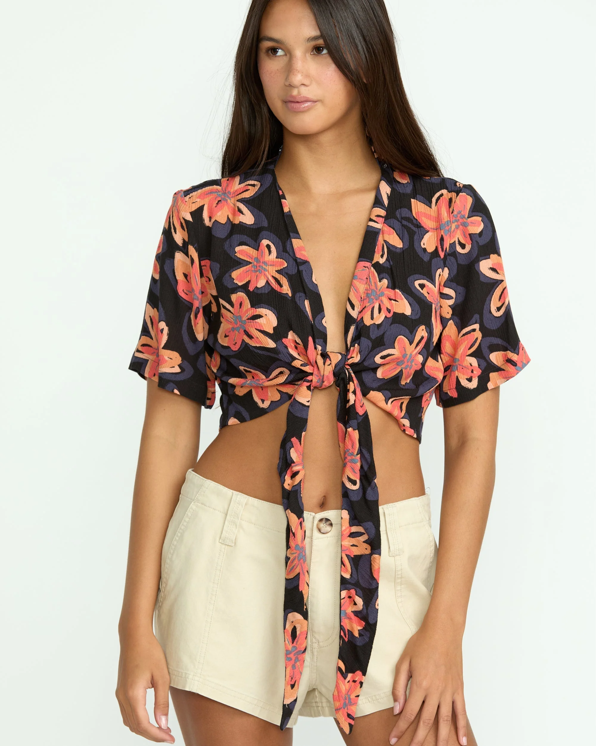 Women's Deep Tropix Short Sleeve Shirt - Image 5