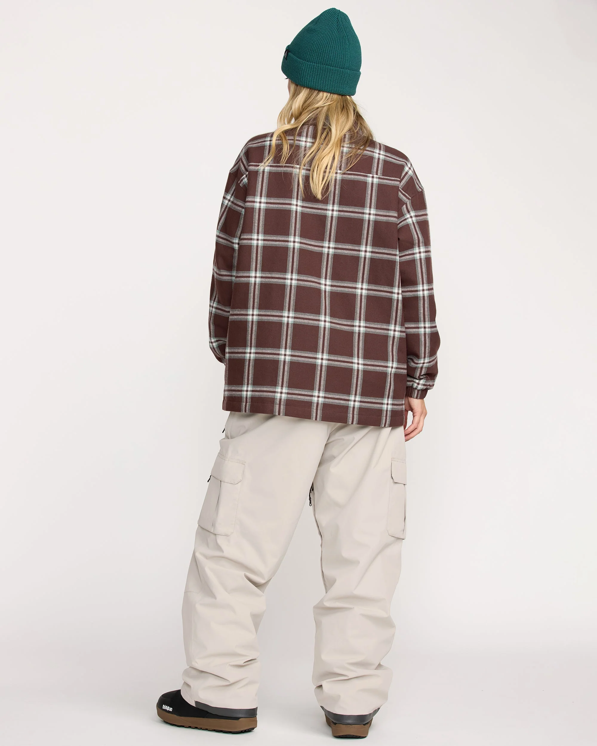 Women's Ins Riding Flannel Jacket - Image 5
