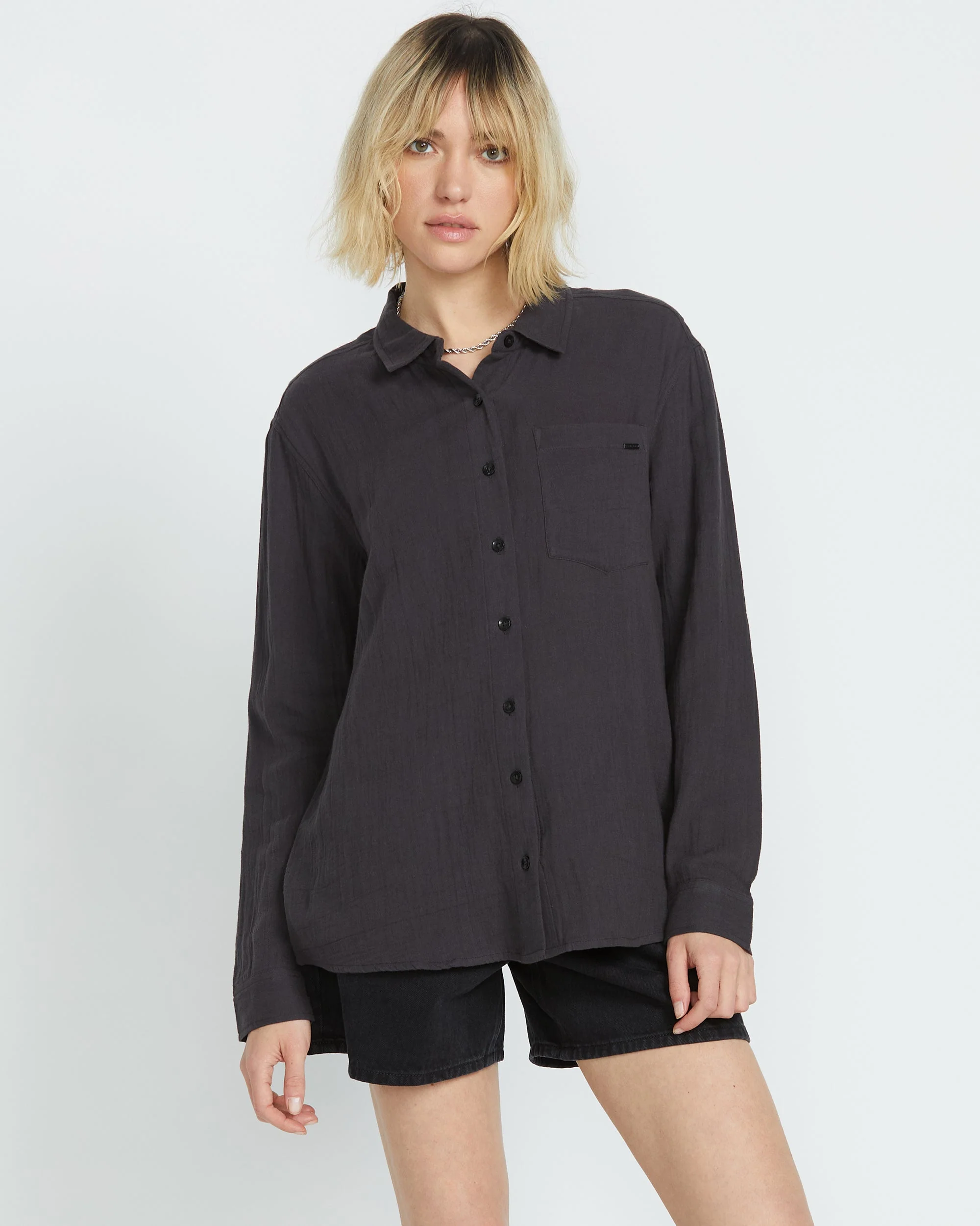 Women's Lil Button Up Long Sleeve