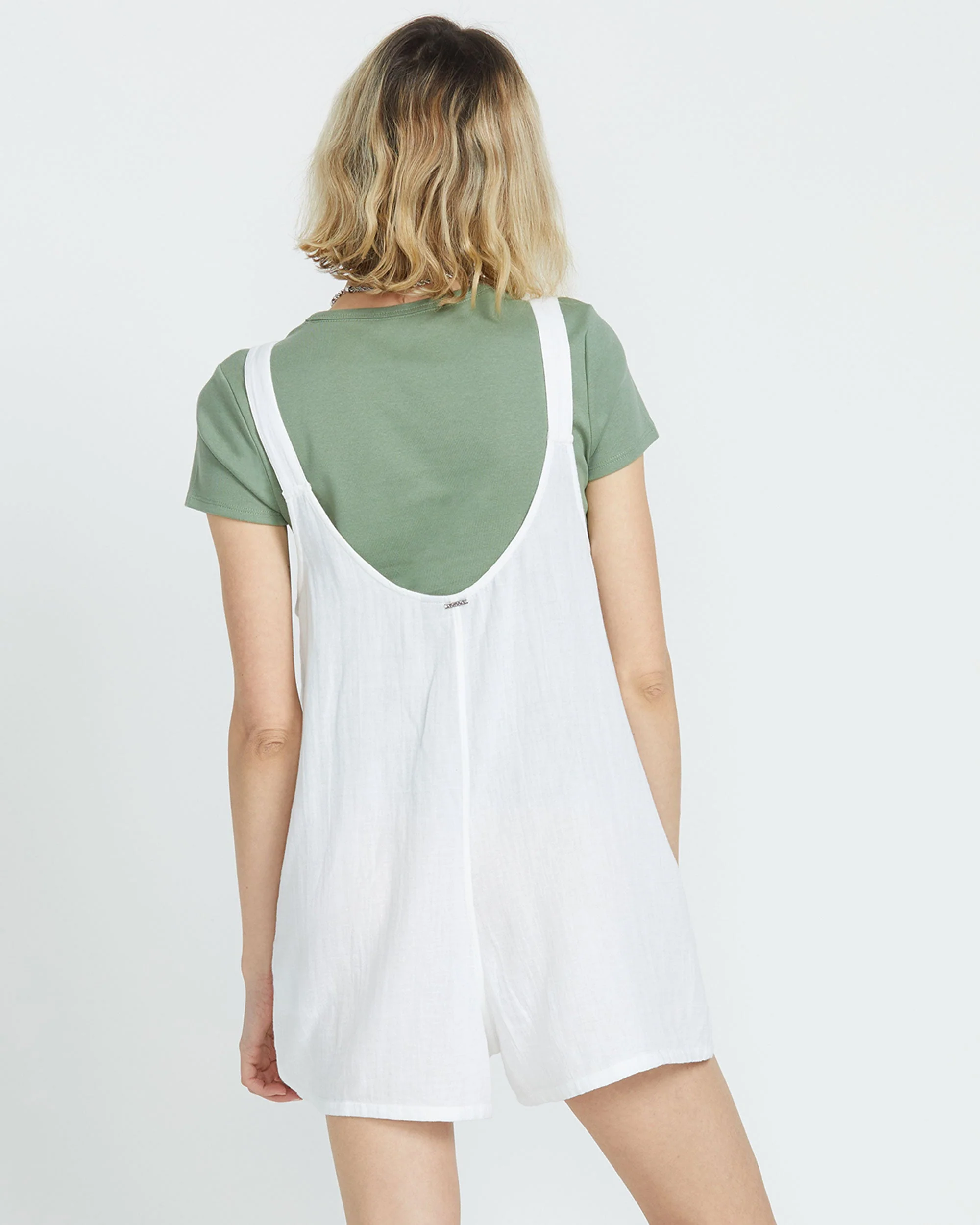 Women's Lil Tie Strap Romper - Image 2
