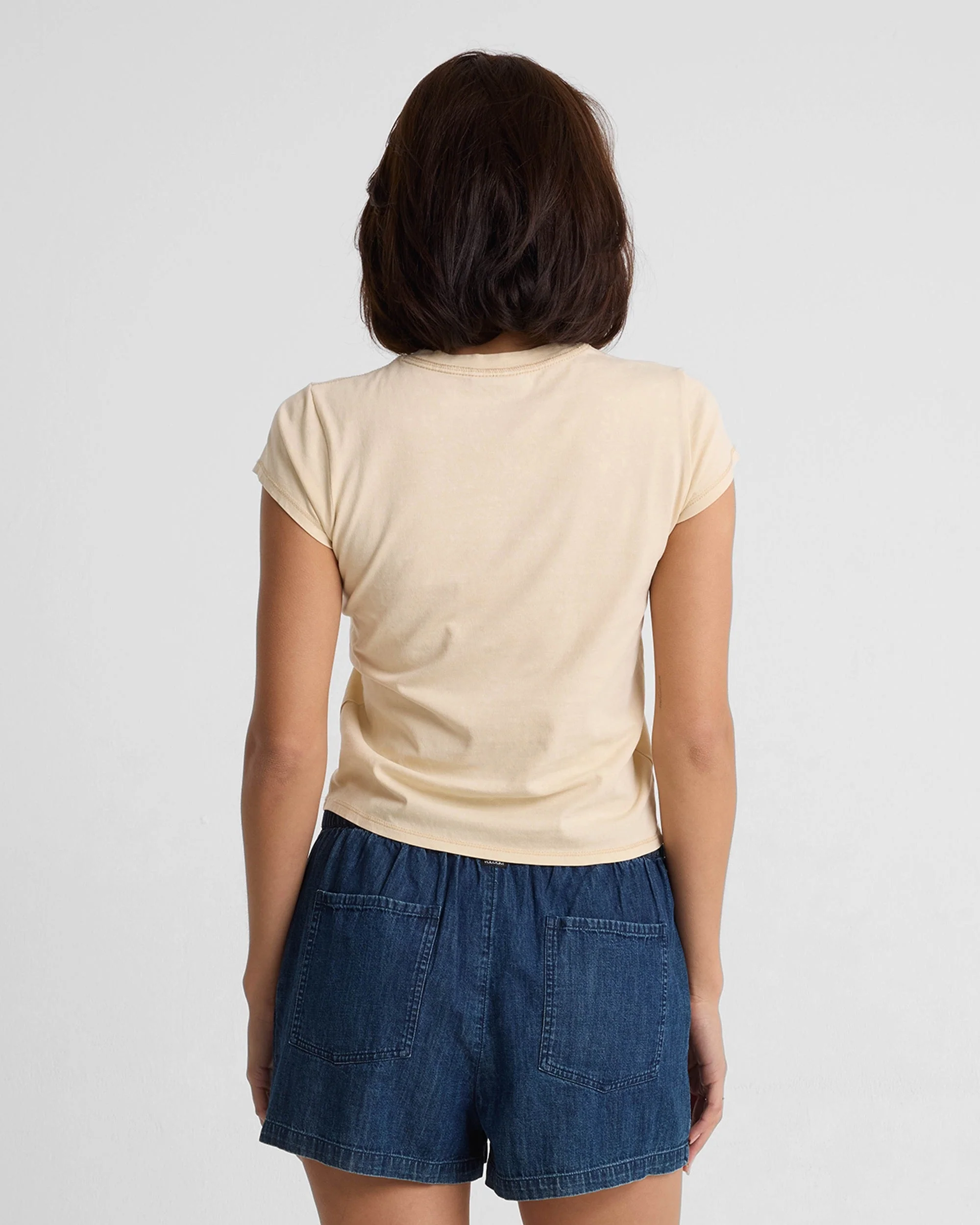 Women's Lived In Stone Wash Short Sleeve Tee - Image 2