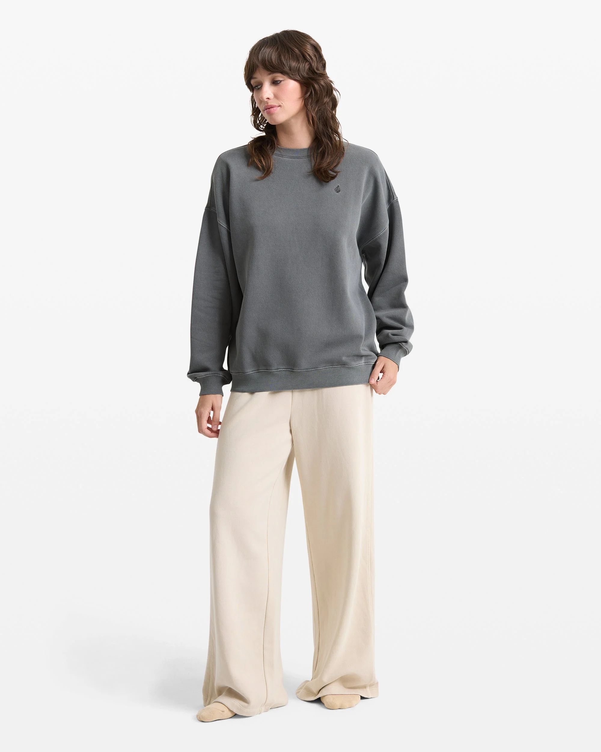 Women's Stone Soft Crew - Image 5