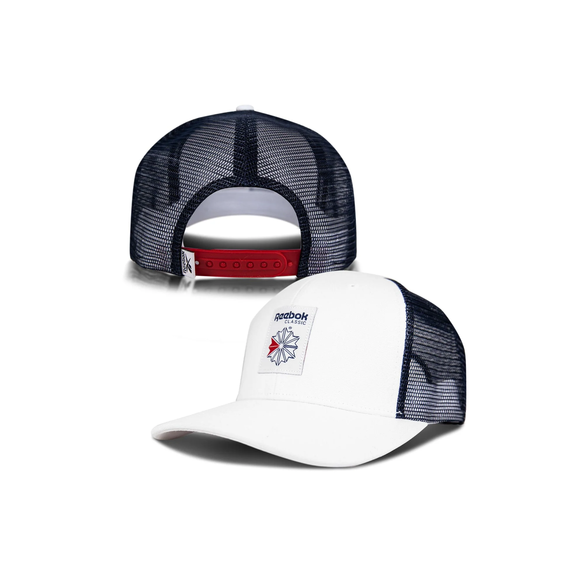 Woven Patch Vector Trucker Cap - Image 4